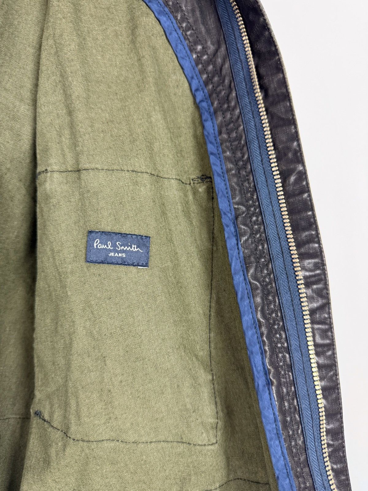 Paul Smith Paul Smith Coated Linen Field Utility Multipocket Jacket M Size US M / EU 48-50 / 2 - 10 Thumbnail