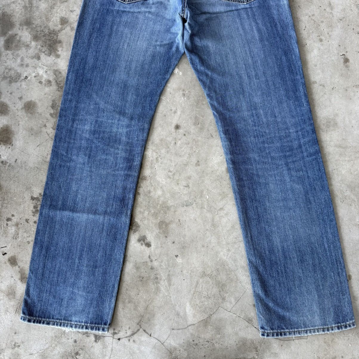 Japanese Brand Vintage Japanese Brand Faded Mud Wash Denim Jean Pants Size US 37 - 9 Thumbnail
