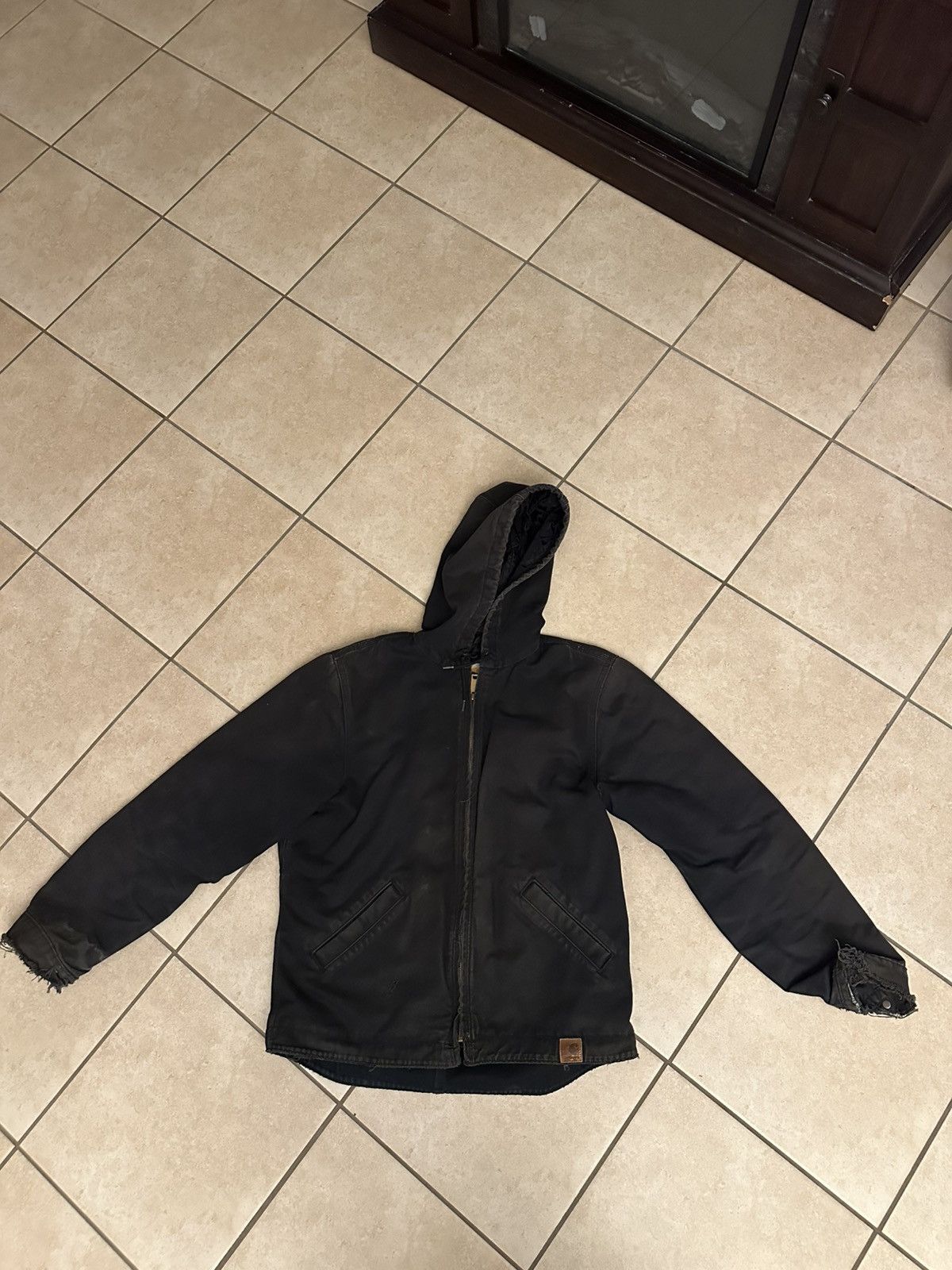 Carhartt Vintage Carhartt J130 Black Active Jacket - Medium Size US M / EU 48-50 / 2 - 1 Thumbnail