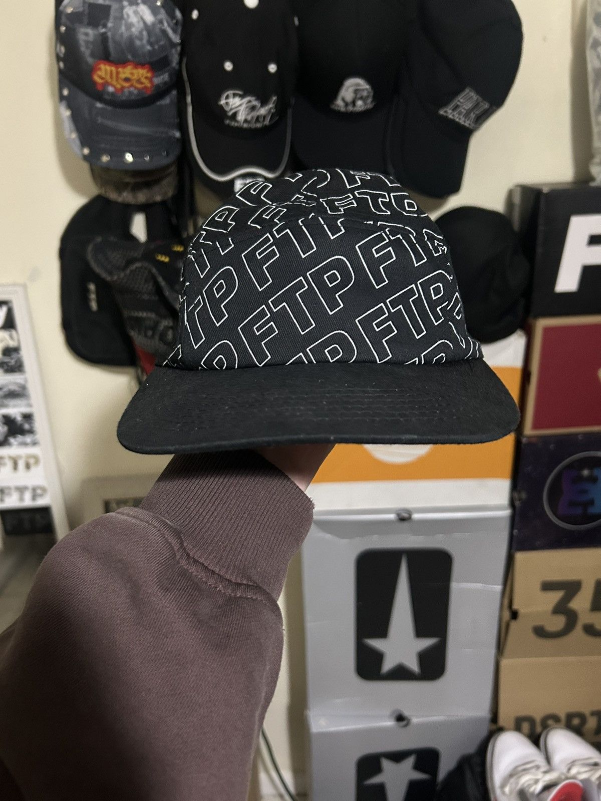 Fuck The Population FTP hat Size ONE SIZE - 2 Thumbnail
