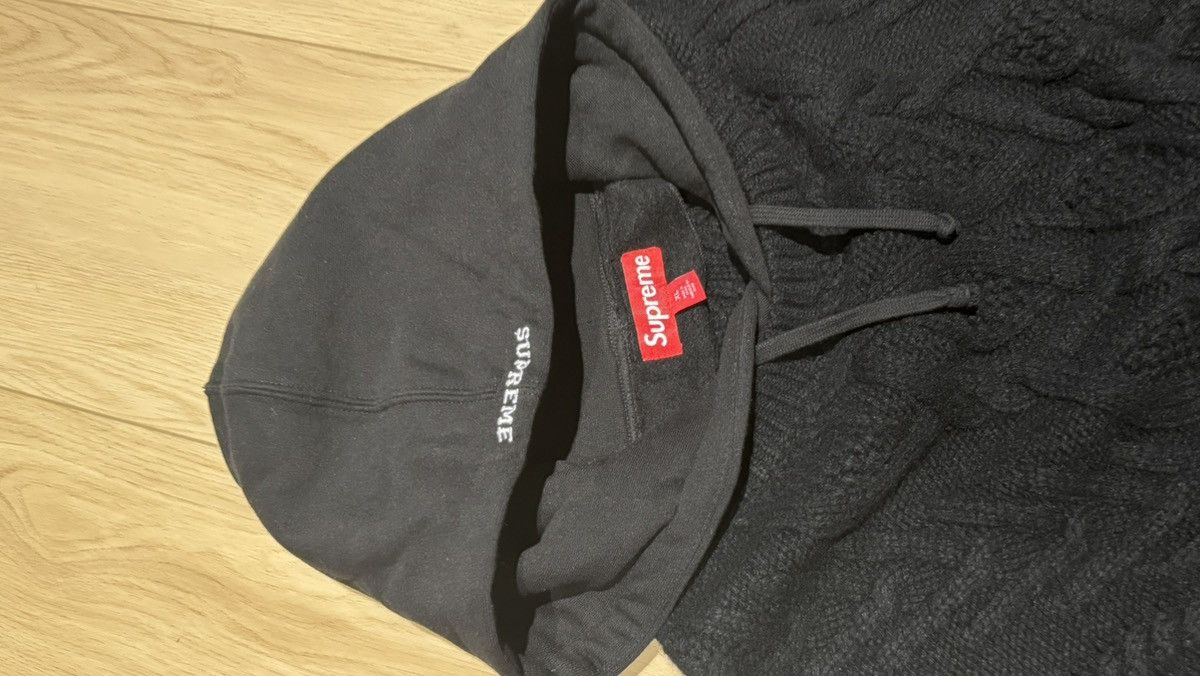 Supreme Supreme Cable Hooded sweater crewneck Hoodie Cablekit hood Size US XL / EU 56 / 4 - 14 Thumbnail