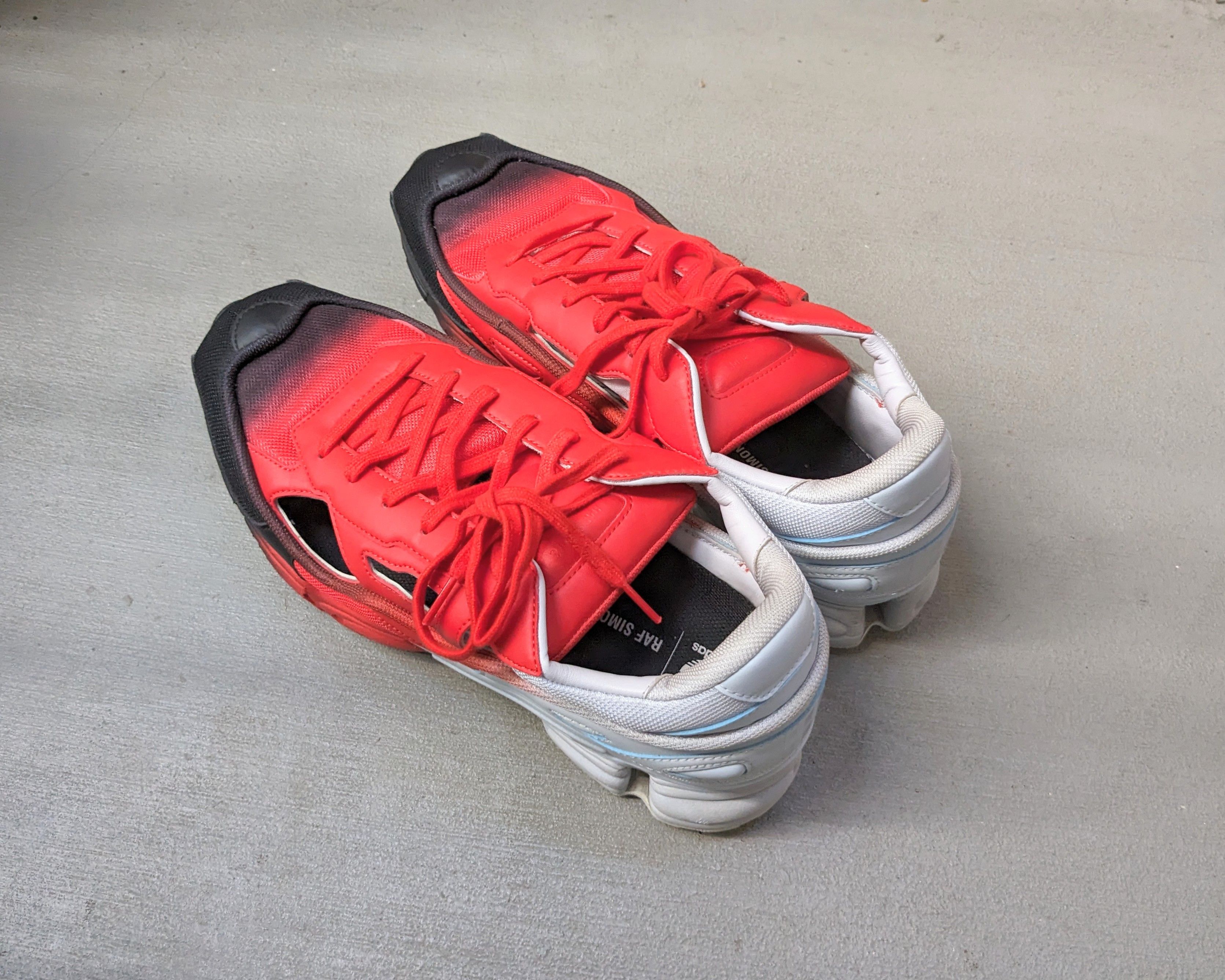Adidas Raf Simons Ozweego Replicant Red Size 12 EE7933
