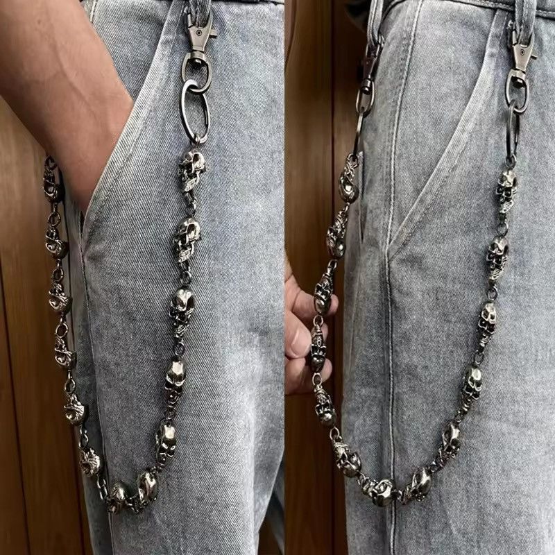 Jewelry SKULL Pant Wallet Chain Size ONE SIZE - 2 Thumbnail