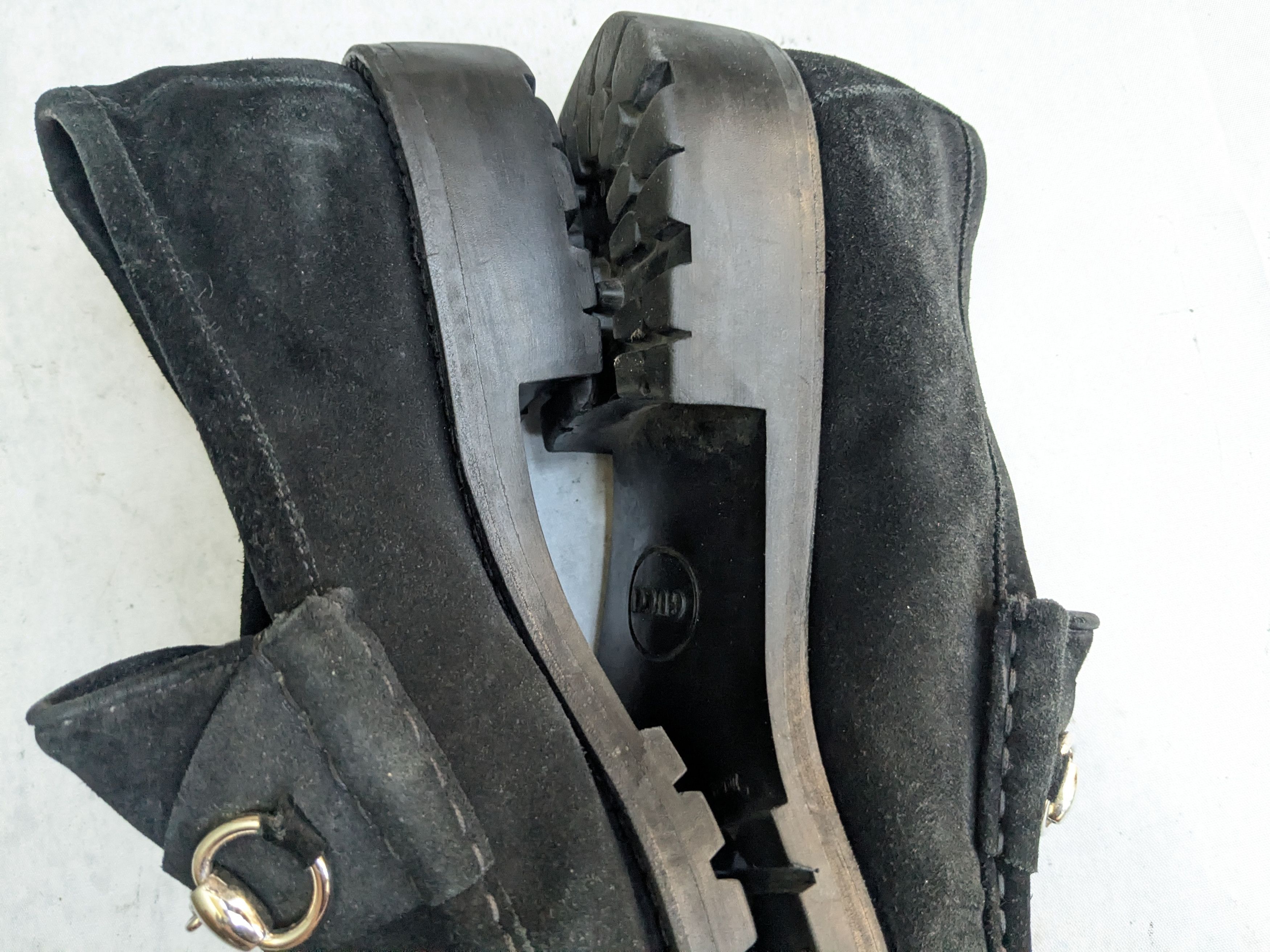 Gucci Gucci Horsebit Loafers Black Suede 9.5 Suede Leather Slip On Size US 9.5 / EU 42-43 - 9 Thumbnail