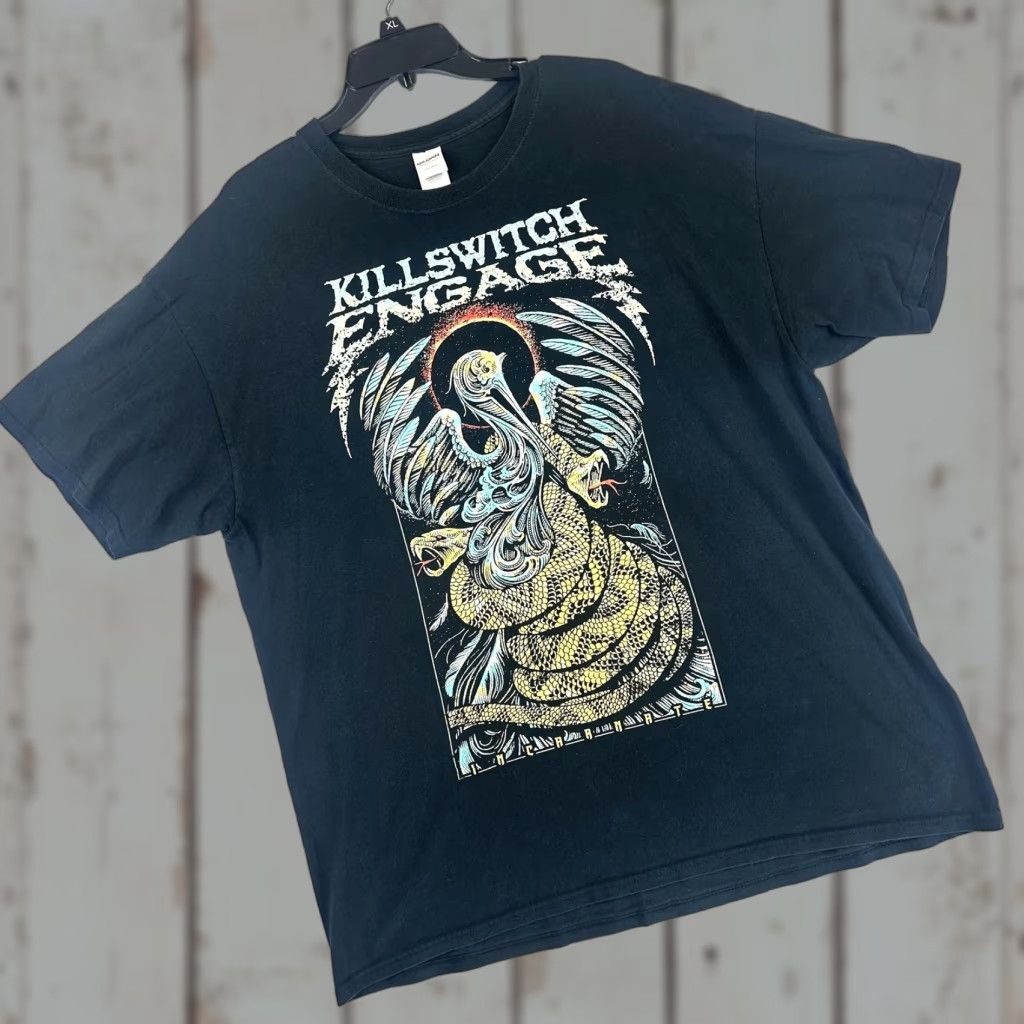 Gildan Killswitch Engage Shirt Mens XL Black Incarnate Winter Tour 2018 Band Graphic Size US XL / EU 56 / 4 - 1 Thumbnail