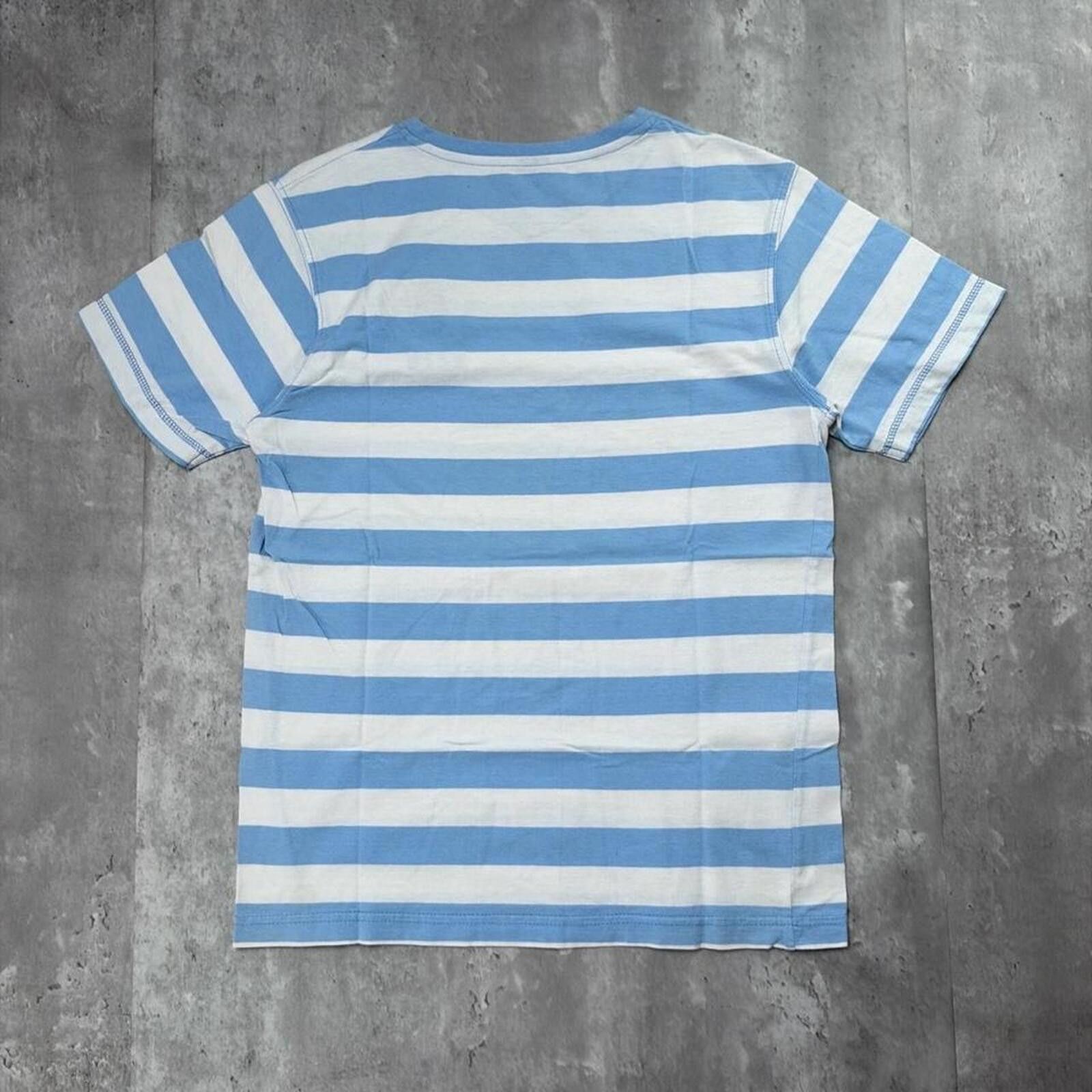 U.S. Polo Assn. Y2K U.S. Polo Assn Grunge Big Pony Striped Skater T-Shirt Size M / US 6-8 / IT 42-44 - 7 Thumbnail
