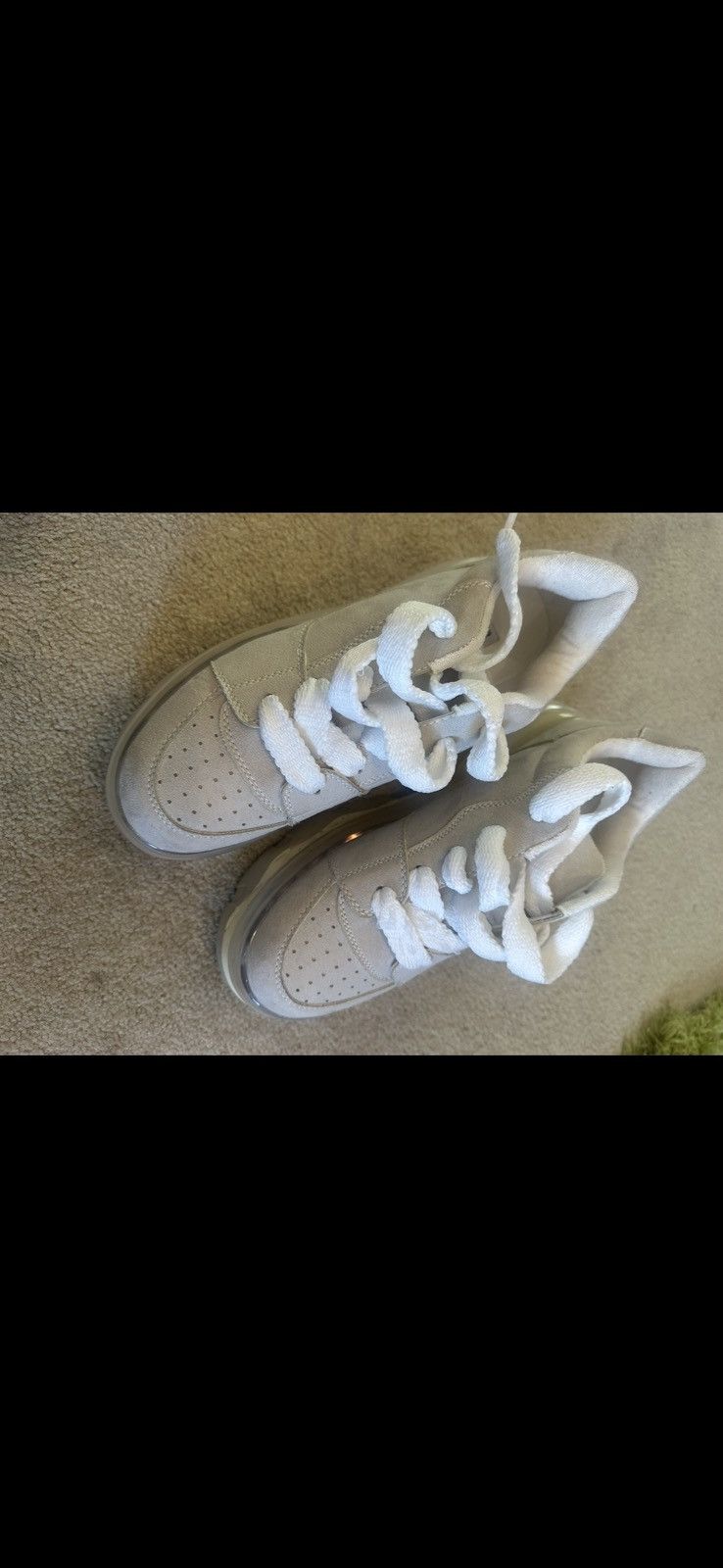 Steve Madden Steve madden white and grey chunky trainers Size US 11 / IT 41 - 3 Thumbnail