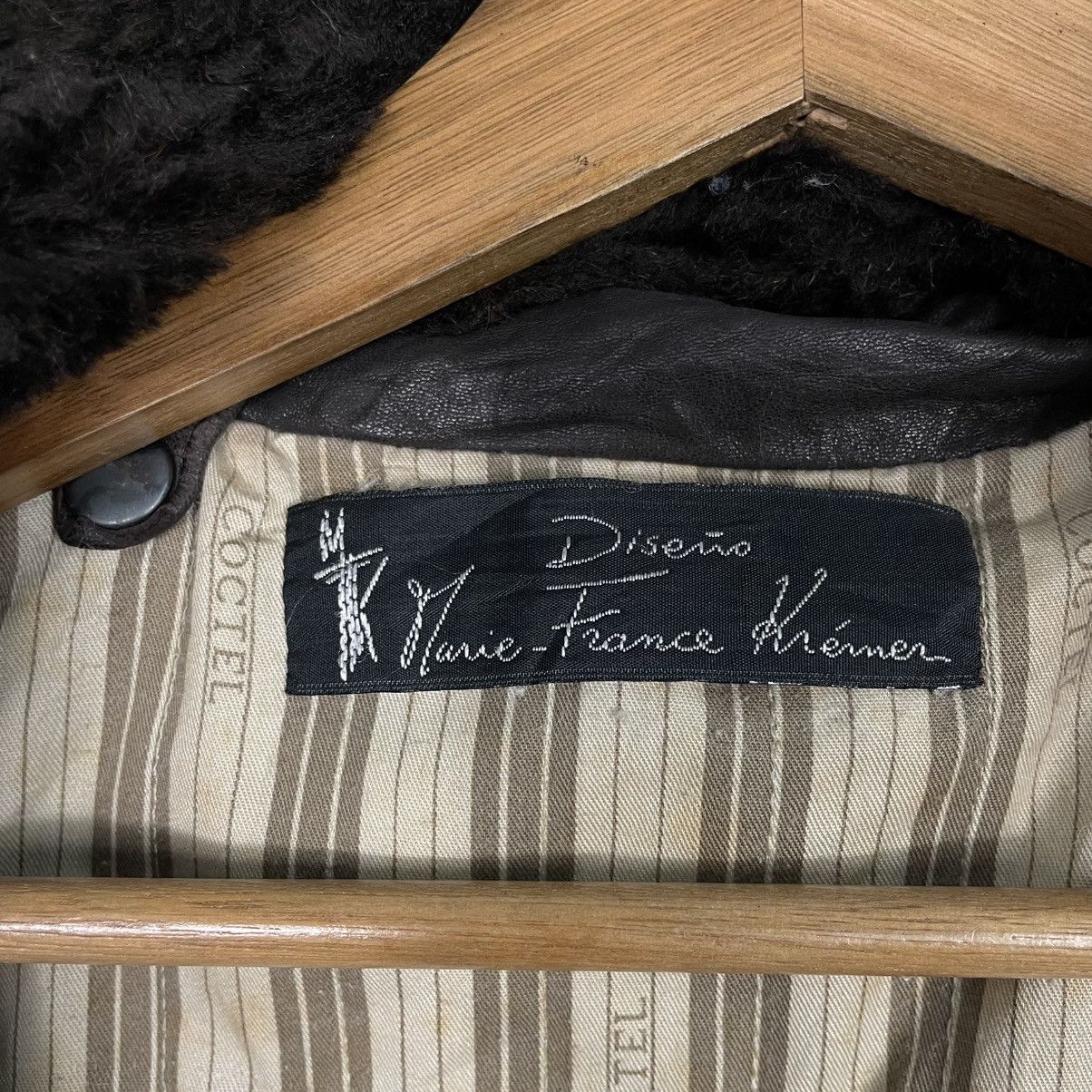 Other Vtg Marie-France Kremer Leather Jacket Size US S / EU 44-46 / 1 - 16 Thumbnail