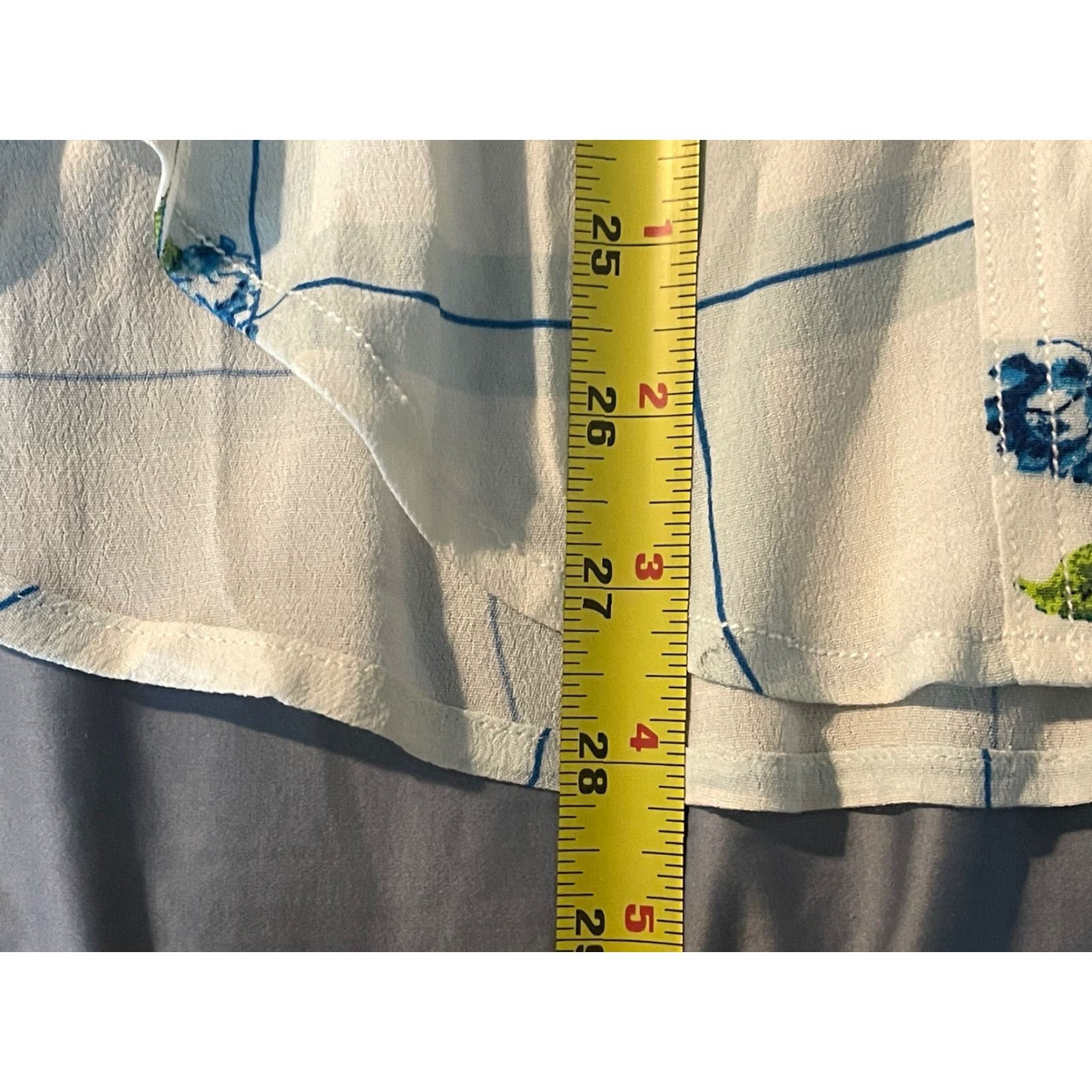 Free People Free People Button-Up Shirt Women Tunic Long Sleeve Floral White Down Dolman Size M Size M / US 6-8 / IT 42-44 - 5 Thumbnail