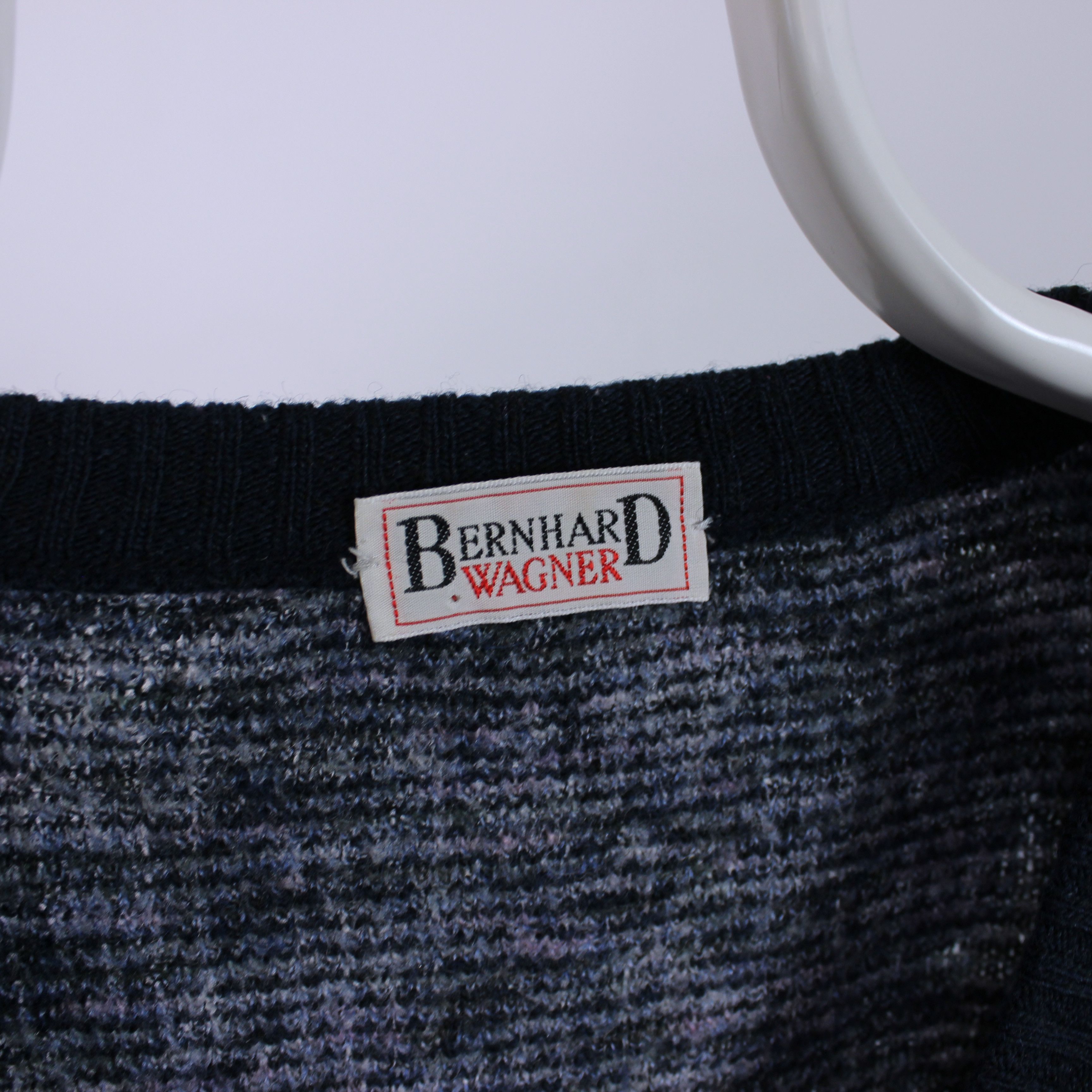 Other Bernhard Wagner wool sweater heavy M L multi italy Size US L / EU 52-54 / 3 - 7 Thumbnail