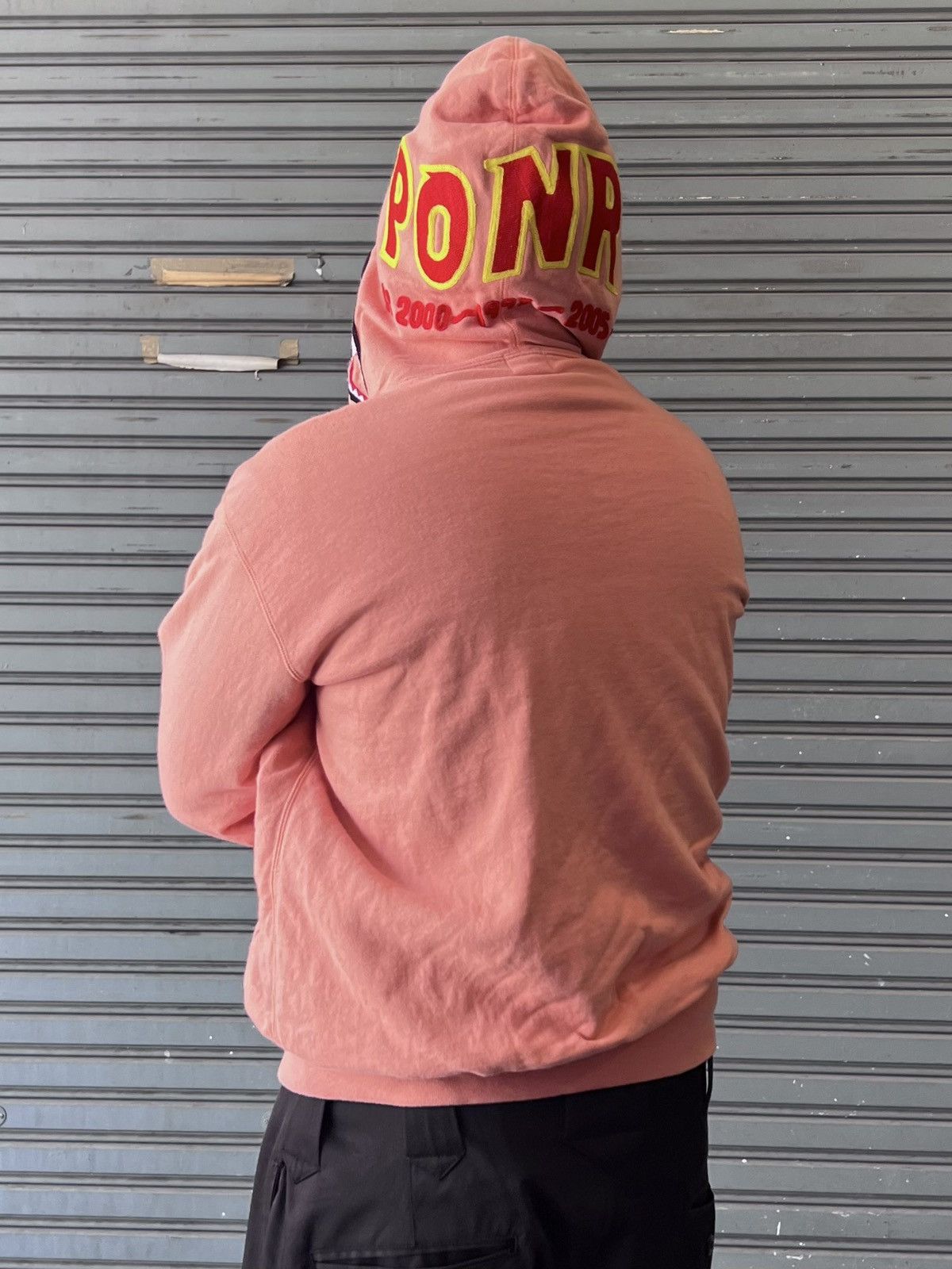 Bape BAPE OG 2ND 2006 NFS "Salmon" PONR Shark Hoodie Size US S / EU 44-46 / 1 - 14 Thumbnail