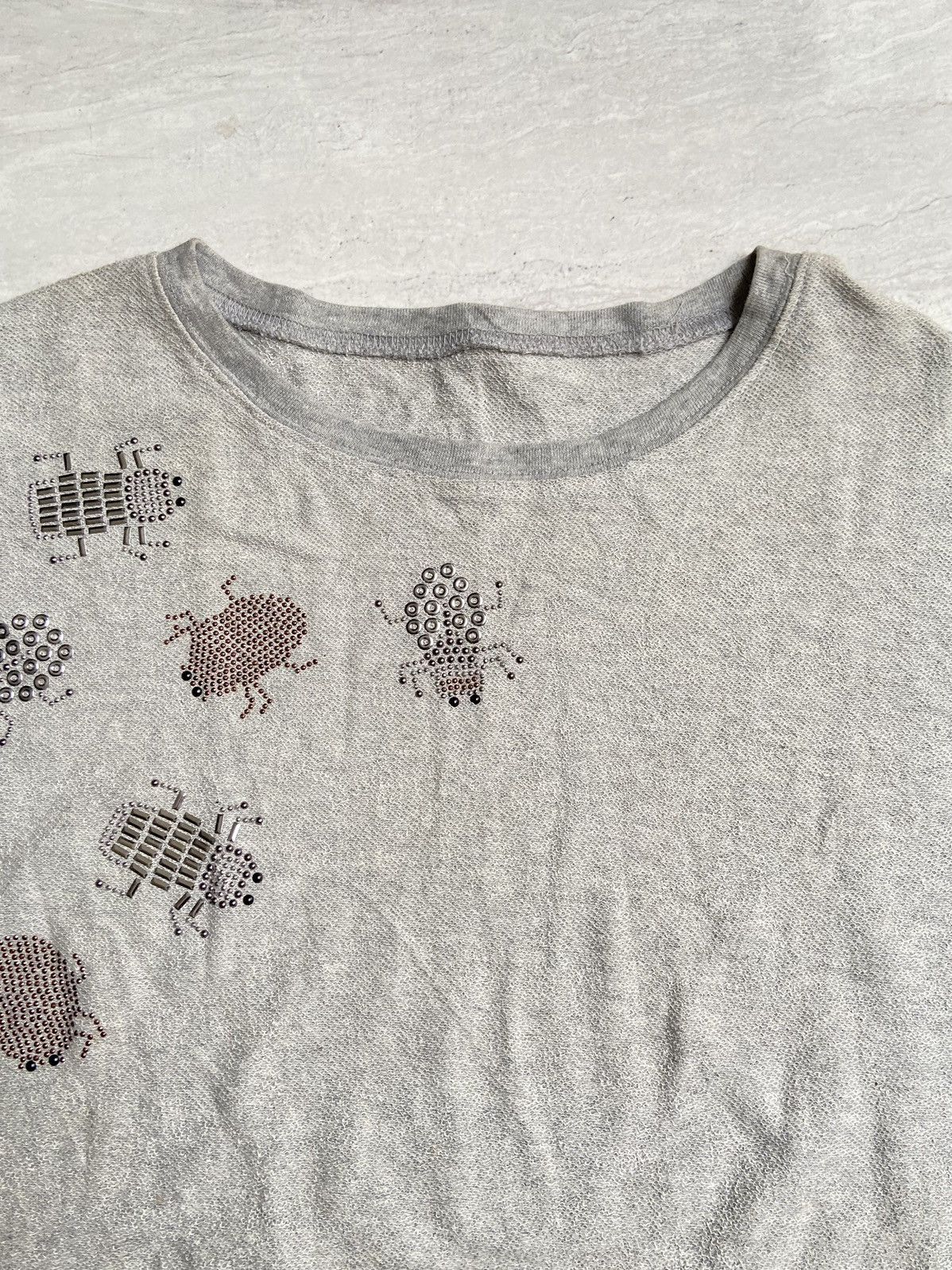 Designer × Japanese Brand EUDON CHOI Grey T-shirt Size US L / EU 52-54 / 3 - 4 Thumbnail