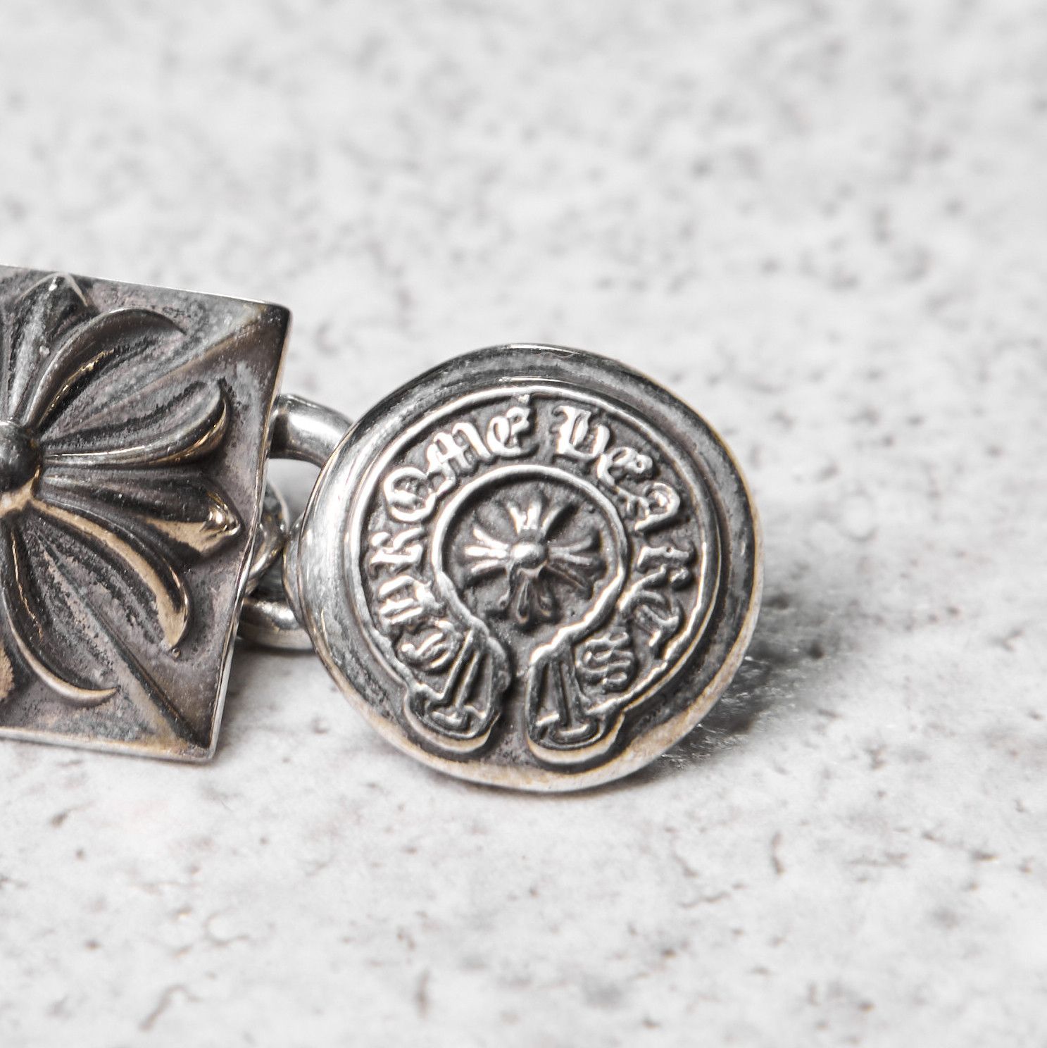 Chrome Hearts CHROME HEATS Pyramid Stud Cufflinks SILVER Size ONE SIZE - 2 Thumbnail