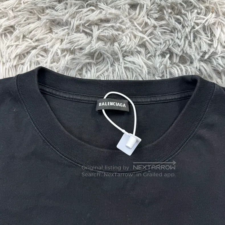 Balenciaga Balenciaga Mastercard Short Sleeve T-Shirt Size US XXL / EU 58 / 5 - 5 Thumbnail