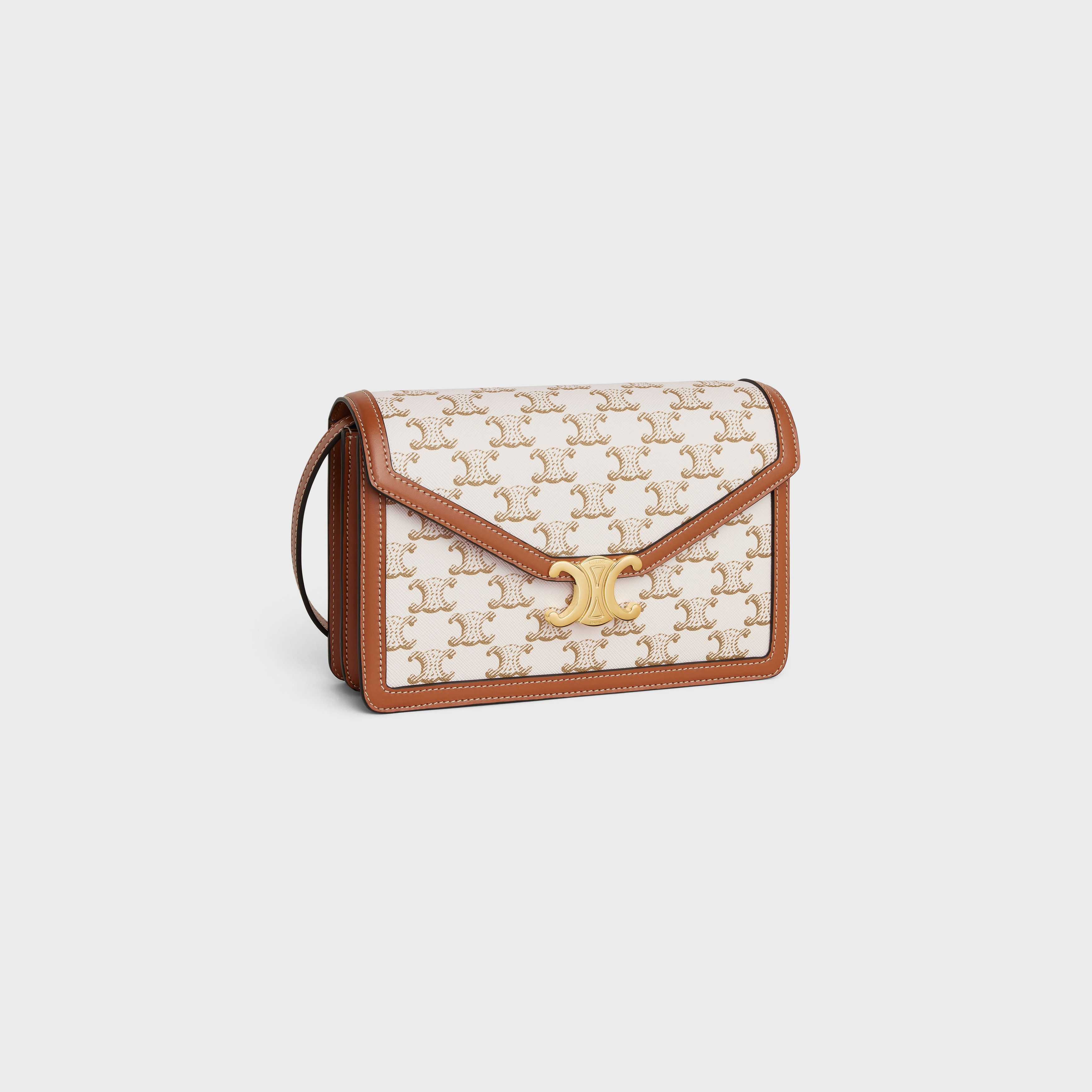 Celine o1bcso1str0125 Size: OS / Triomphe Canvas Enveloppe Bag Size ONE SIZE - 2 Thumbnail