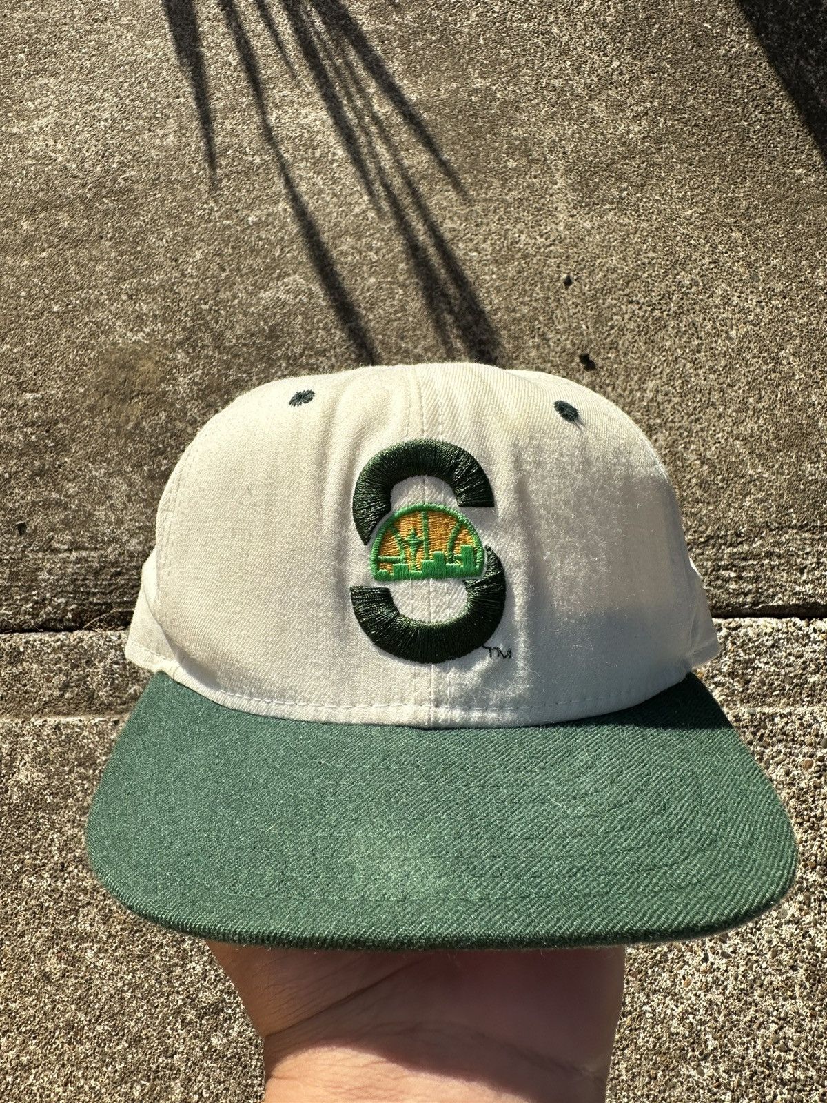 Seattle Super Sonics Vintage 90s the Game Snapback Hat 