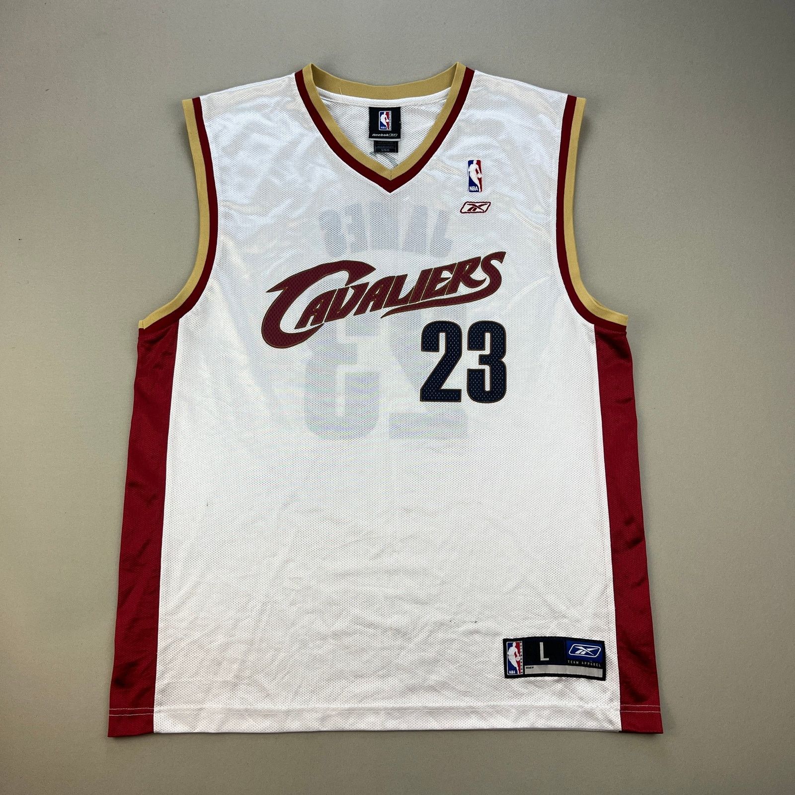 Cleveland Cavaliers LeBron James Jersey Large White NBA