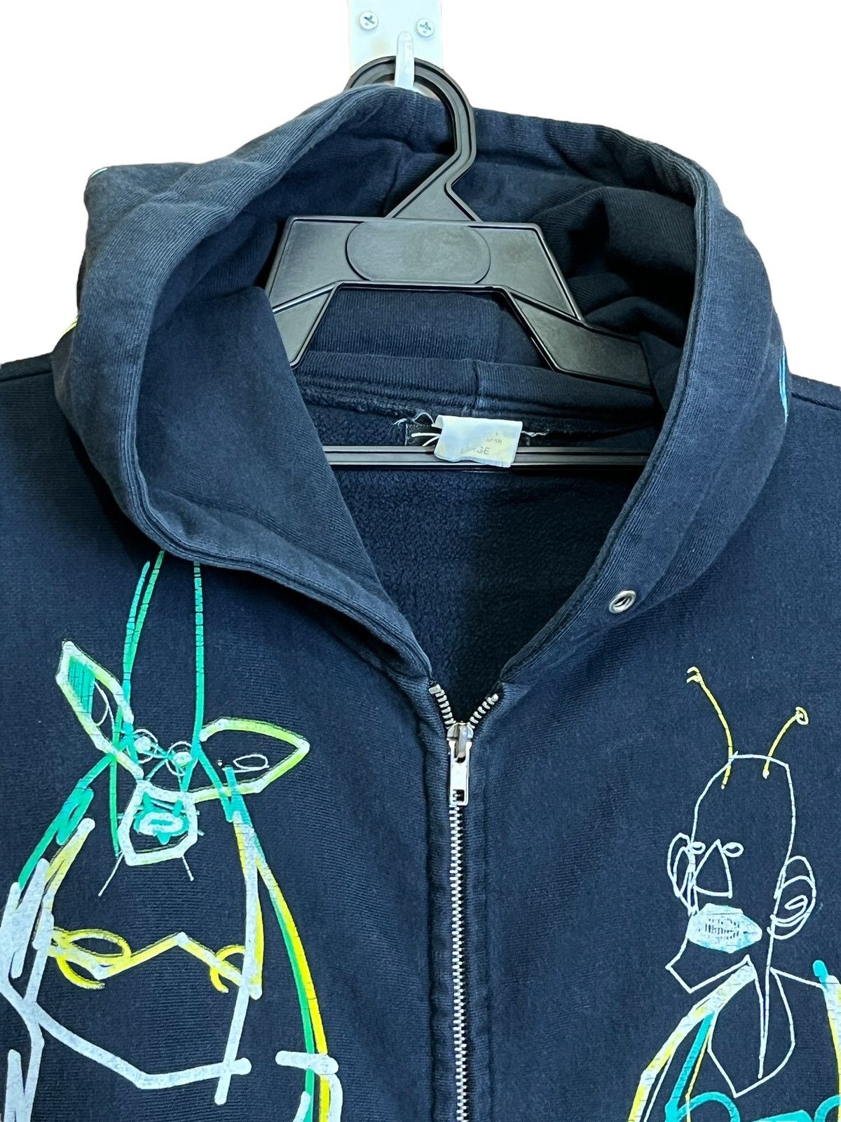 Futura FUTURA LABORATORIES UNKLE POINTMAN & ATOMIC ZIPPER HOODIES Size US L / EU 52-54 / 3 - 4 Thumbnail