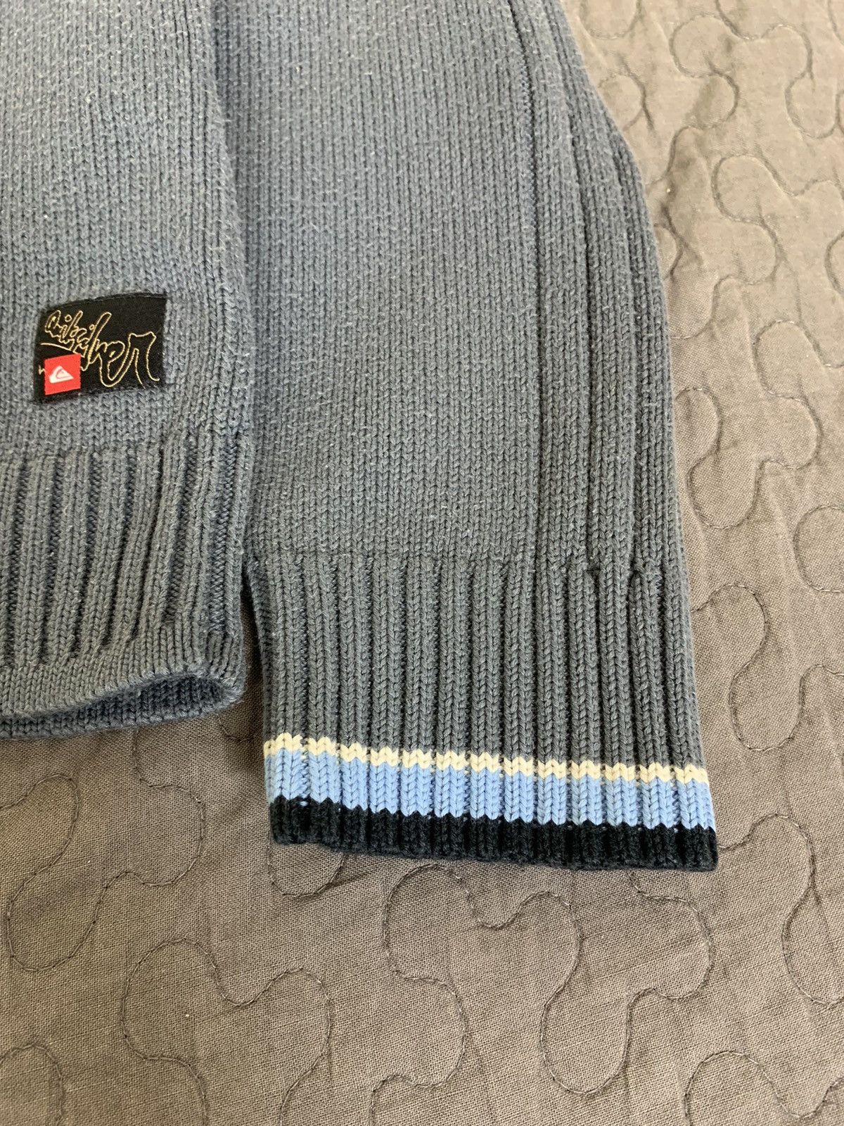 Quiksilver Vintage Quiksilver Big Logo Sweater Size US M / EU 48-50 / 2 - 18 Thumbnail