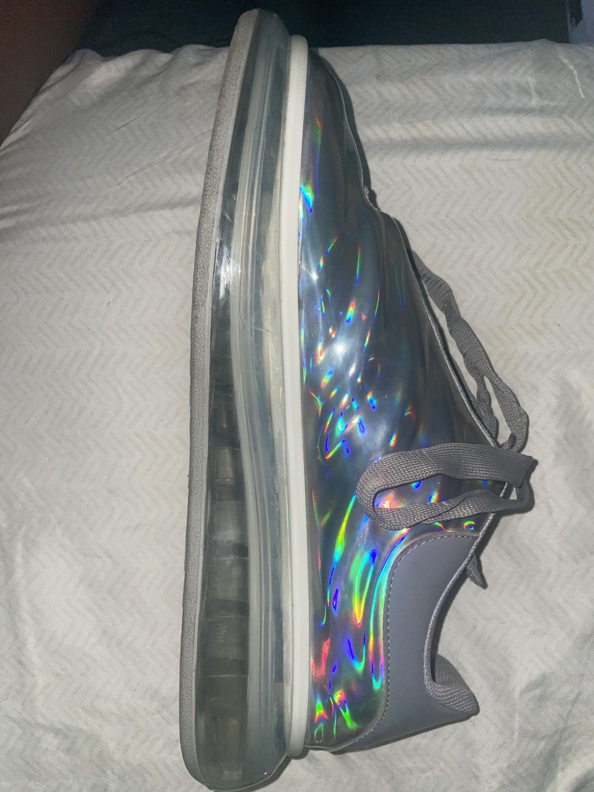 Alexander McQueen Alexander mcqueen oversized silver iridescent Size US 11 / EU 44 - 5 Thumbnail