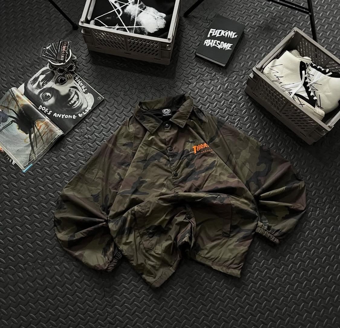 Thrasher THRASHER CAMO SKATEGOAT JACKET Size US M / EU 48-50 / 2 - 5 Thumbnail