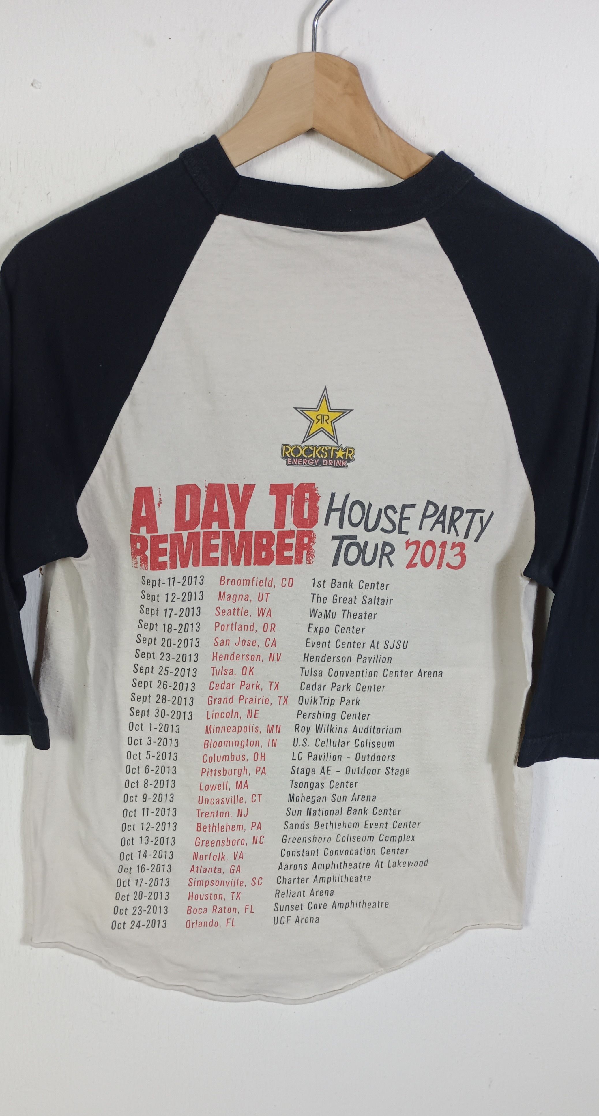 Band Tees VTG ADTR A Day To Remember House Party 2013 Myspace Size US S / EU 44-46 / 1 - 7 Thumbnail