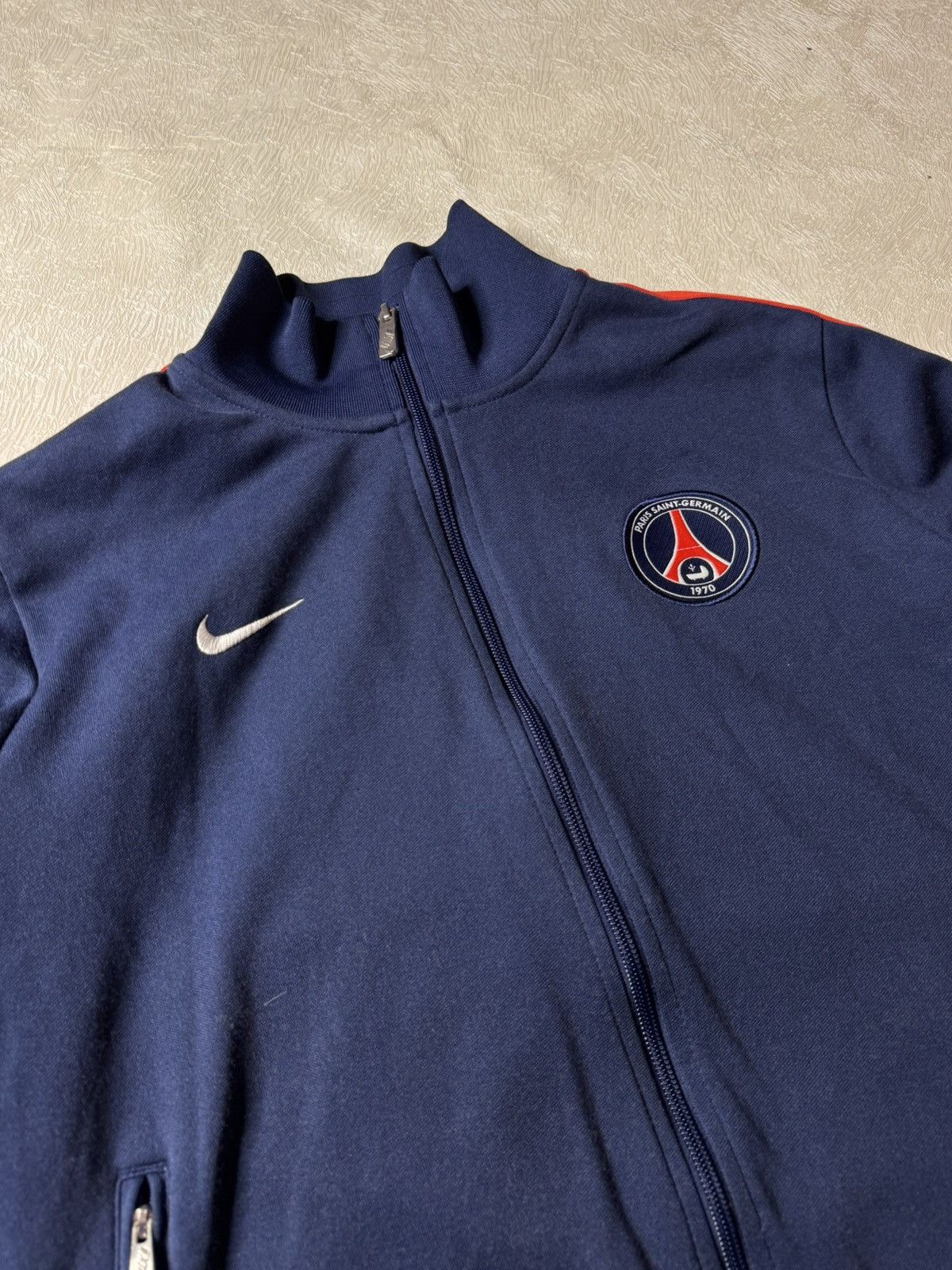 Designer × Nike Nike PSG 2013-2014 FOOTBALL ZIP-UP Size US L / EU 52-54 / 3 - 2 Thumbnail