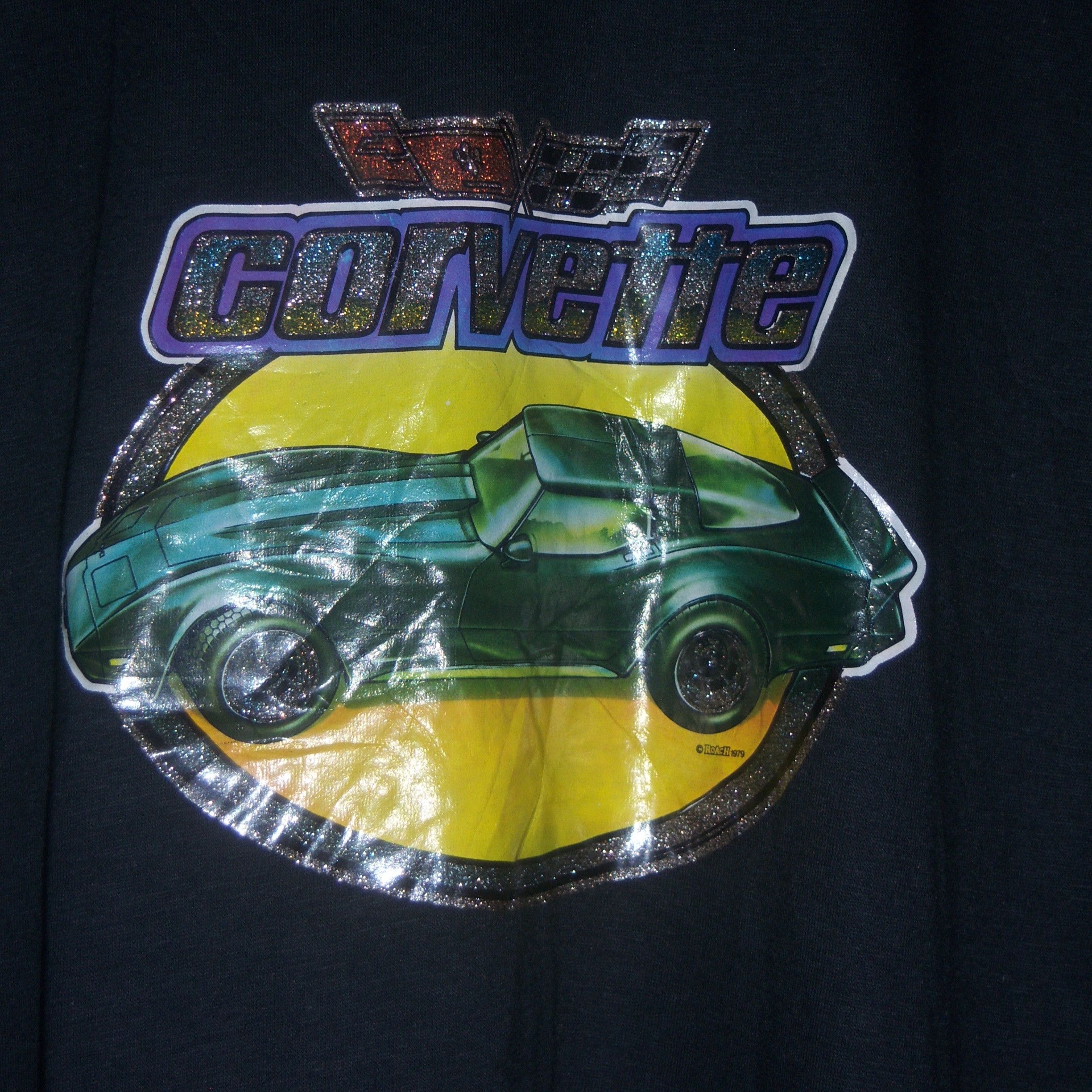 Chevrolet × Hanes × Vintage 1979 Corvette Vintage T Shirt @Roach 1979 Size US L / EU 52-54 / 3 - 7 Thumbnail