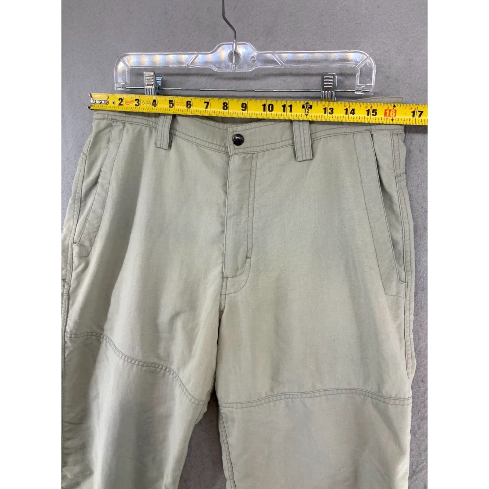 The North Face The North Face Pants Men 34 Khaki Nylon Canvas Regular Straight 30in Pockets Casual Outdoor Size US 34 / EU 50 - 2 Thumbnail