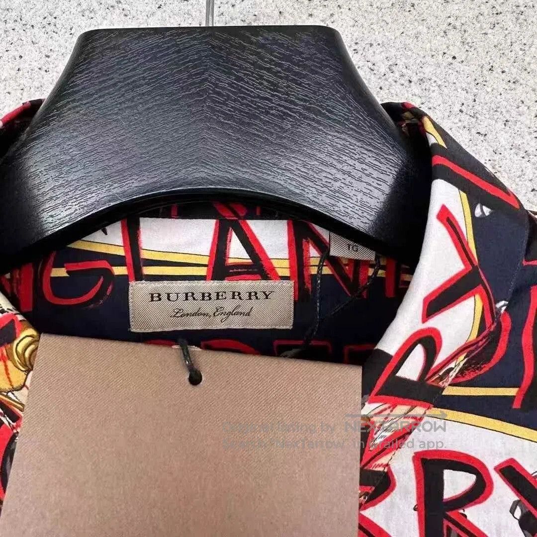 Burberry Burberry Graffiti Shirt XL. Size US XL / EU 56 / 4 - 2 Thumbnail