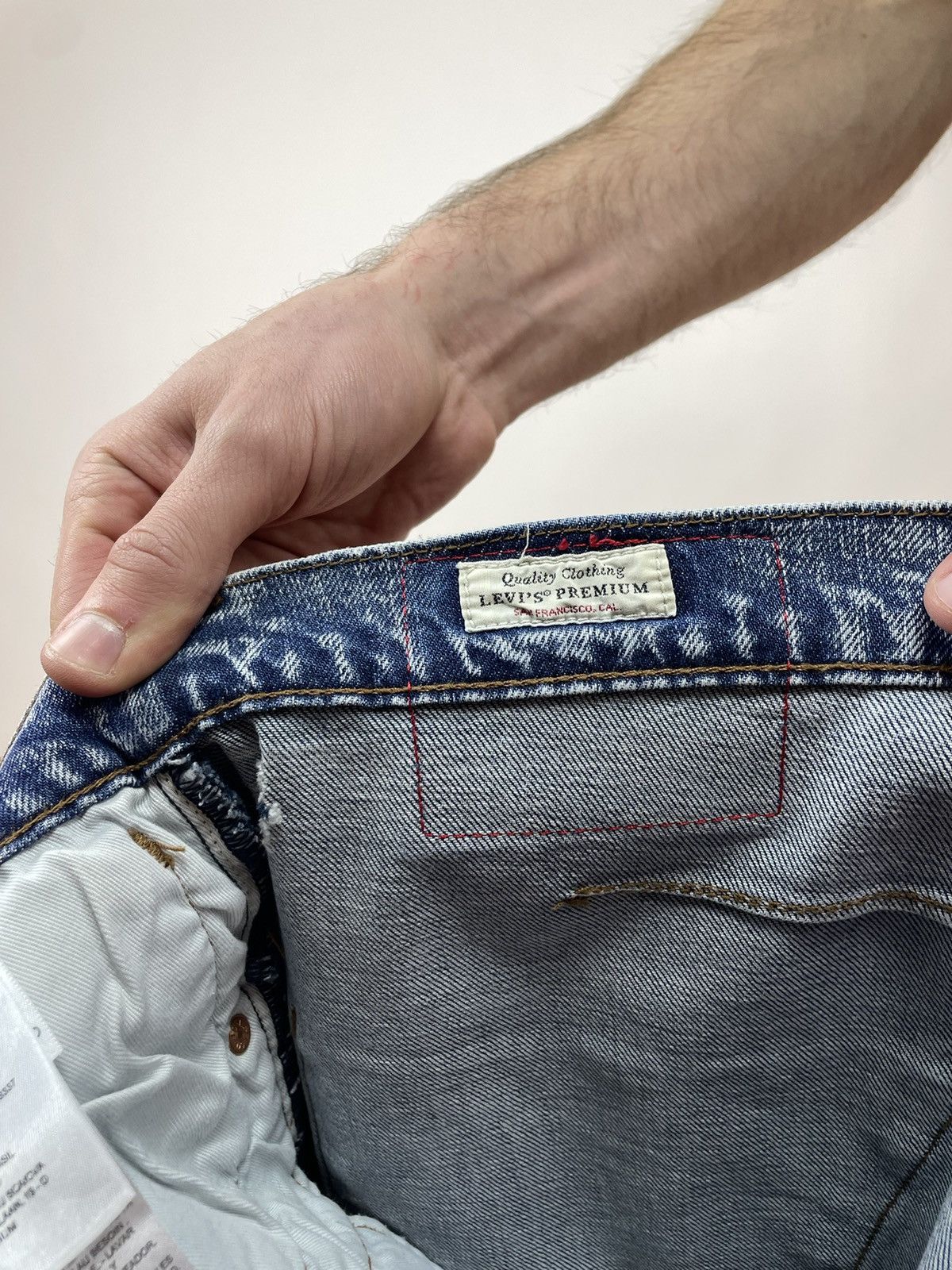 Levi's Levi's Engineered 502 Premium Denim skinny Jeans levis Size US 31 - 11 Thumbnail