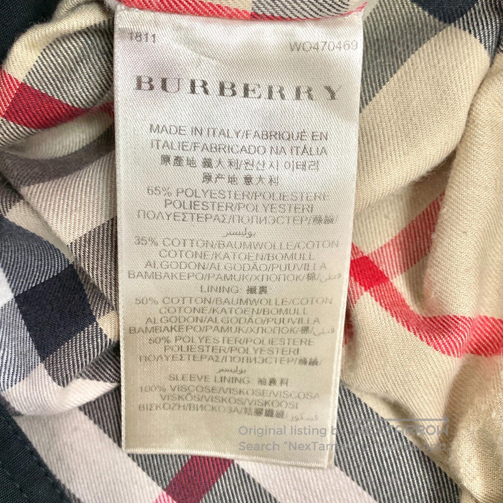 Burberry Burberry Black Lapel Double-breasted Long-sleeve Belted Tr Size XS / US 0-2 / IT 36-38 - 6 Thumbnail