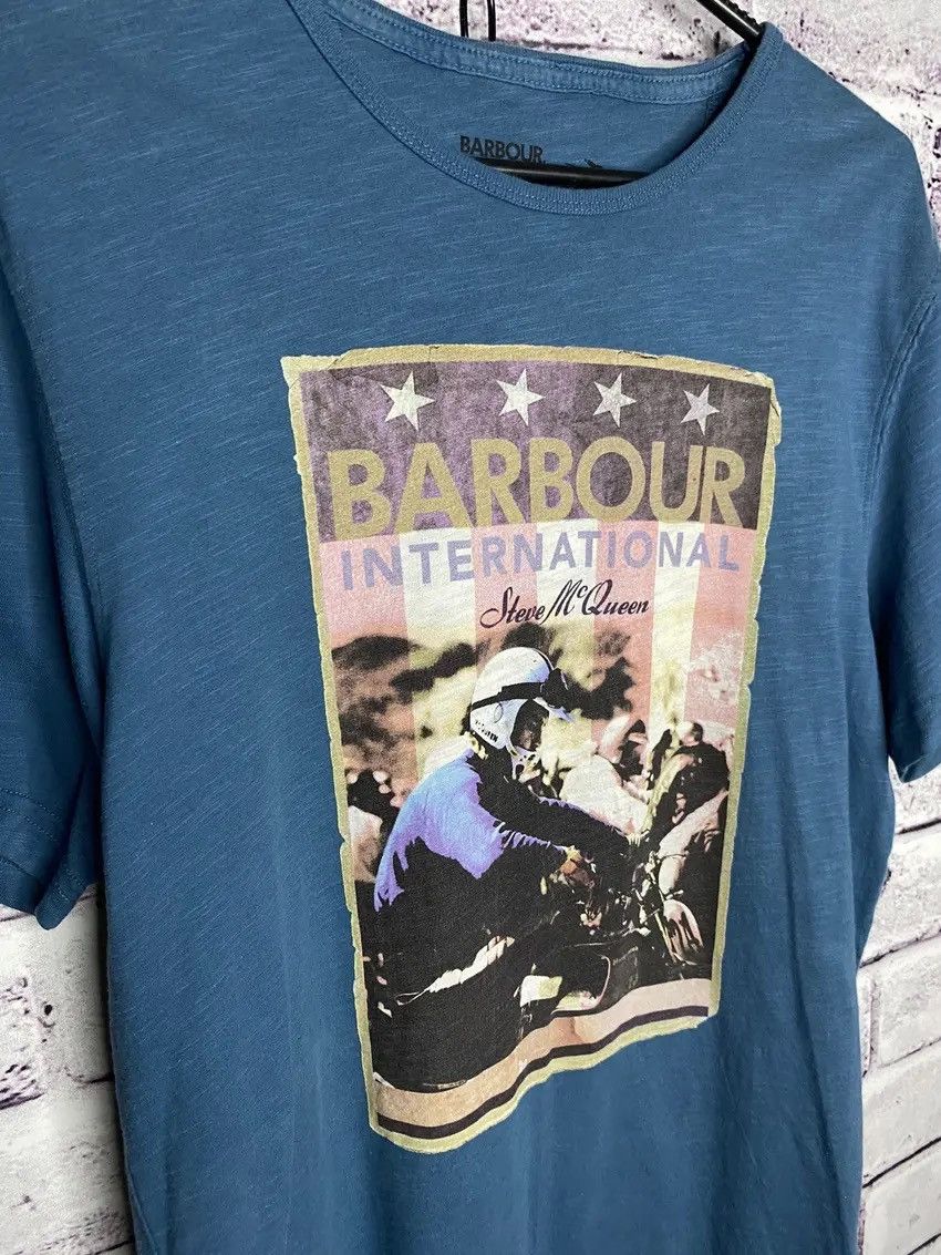Barbour Vintage Barbour t-shirt size М 90s streetwear Y2K casual Size US M / EU 48-50 / 2 - 4 Thumbnail