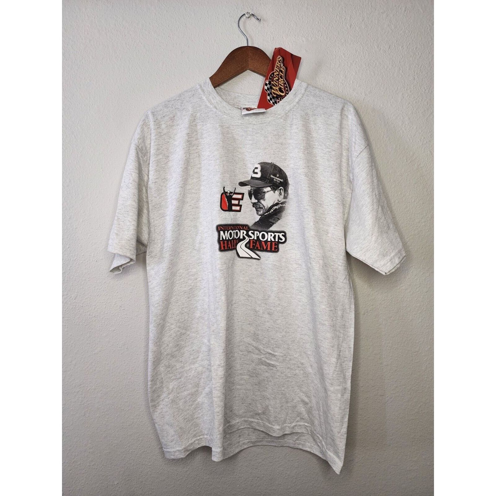 Chase Authentics Vintage Dale Earnhardt Hall of Fame NASCAR Gray Tee XL Size US XL / EU 56 / 4 - 3 Thumbnail