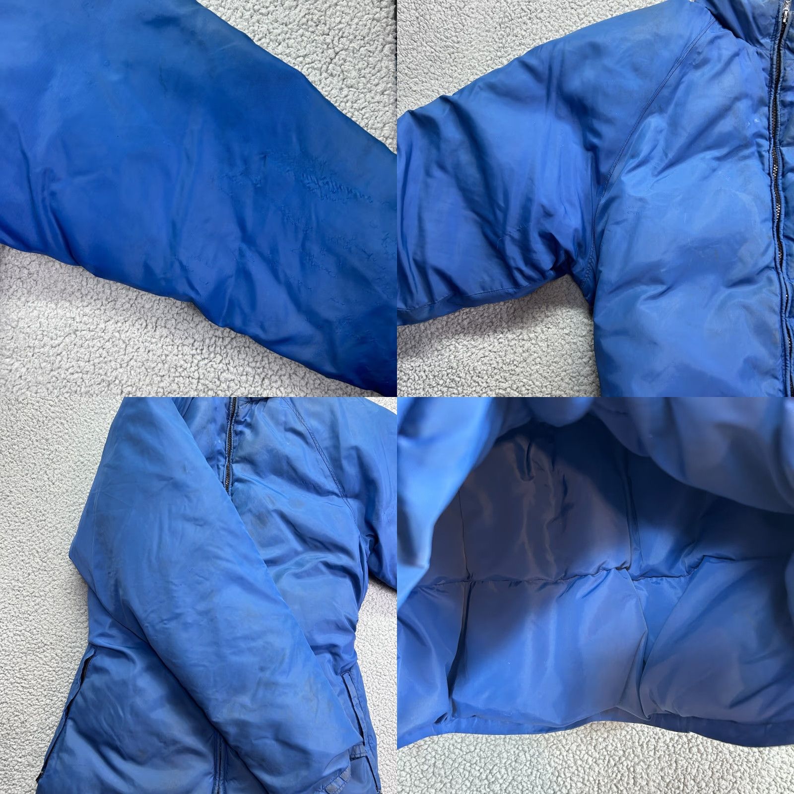 Vintage VTG Frostline Kit Jacket Womens Large Blue Belted Puffer Down Insulated Full Zip Jacket Size L / US 10 / IT 46 - 8 Thumbnail