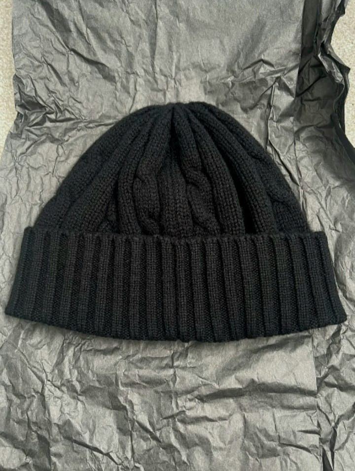 Celine Céline Triomphe Cashmere Beanie Size ONE SIZE - 6 Thumbnail