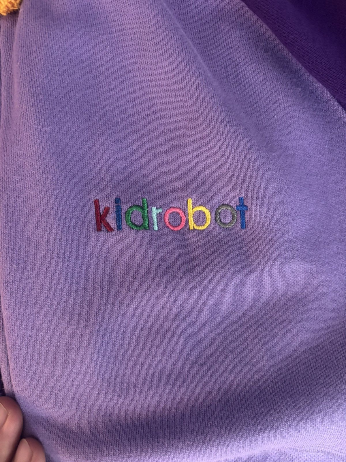 Kid Robot Kidrobot purple gorilla hoodie Size US L / EU 52-54 / 3 - 2 Thumbnail