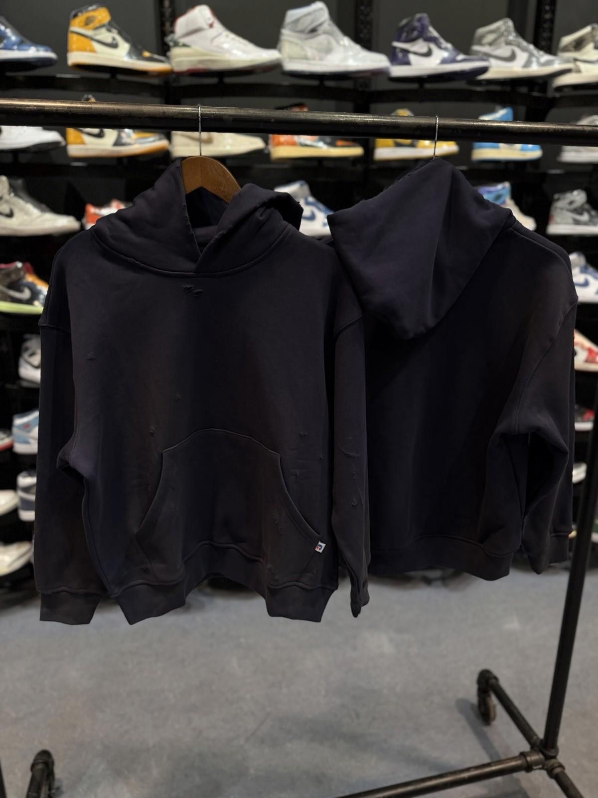 HMDD HMDD Blue Chim Distressed Hoodie Size Small Brand New Size US S / EU 44-46 / 1 - 1 Thumbnail