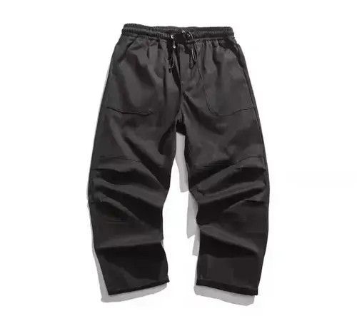 Japanese Brand 20AW Indigo Union Japan Black Patch Relaxed Fit Pants Size US 32 / EU 48 - 1 Thumbnail