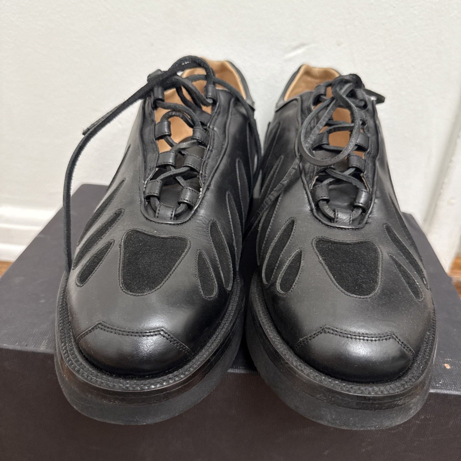Yuketen YUKETEN LAND MAX 2T BLACK Size 10E 10 E Like 10,5 Size US 10 / EU 43 - 4 Thumbnail
