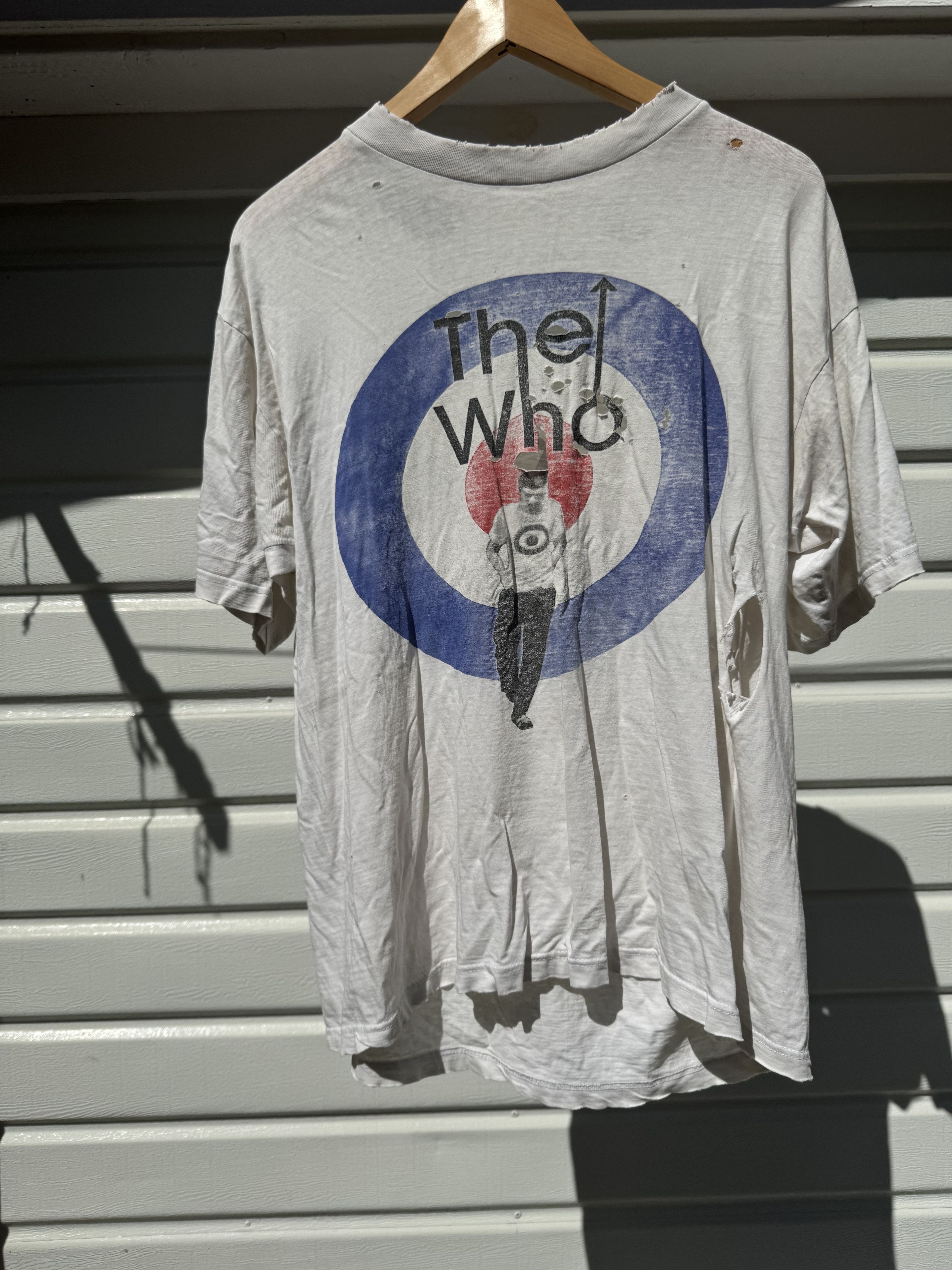 Vintage Vintage x Band Tee - The Who distressed Vintage Tour Tee Size US M / EU 48-50 / 2 - 2 Thumbnail