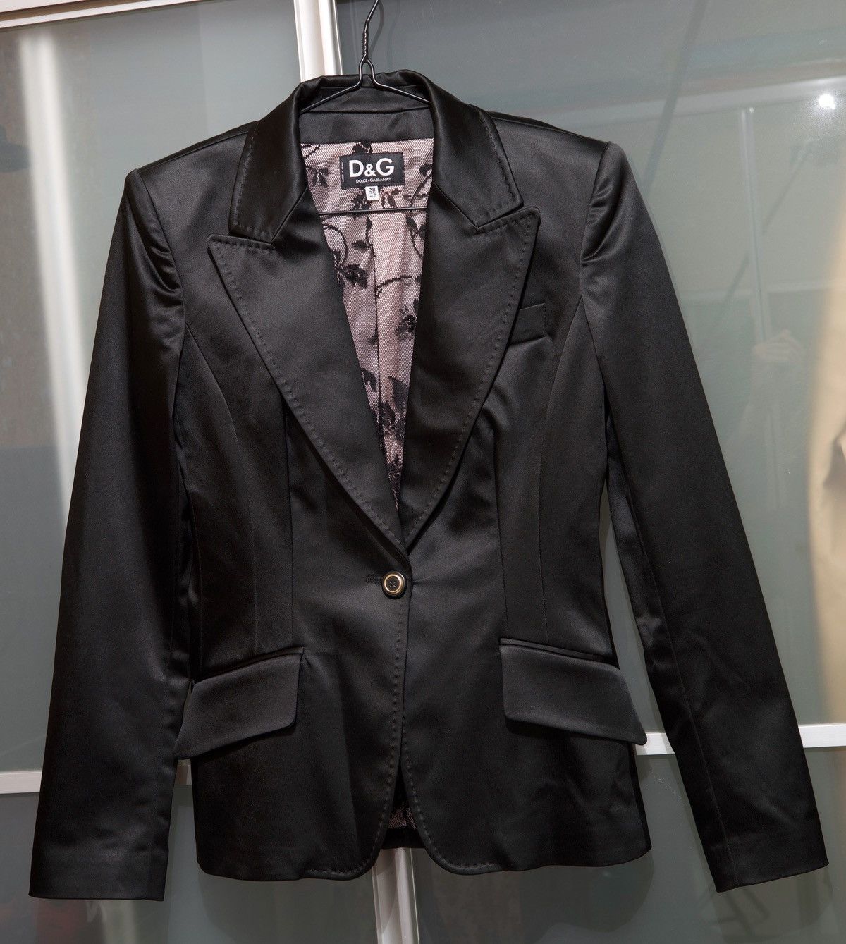 Dolce & Gabbana Dolce Gabbana Tuxedo Dinner Blazer Jacket Black Size M / US 6-8 / IT 42-44 - 24 Thumbnail