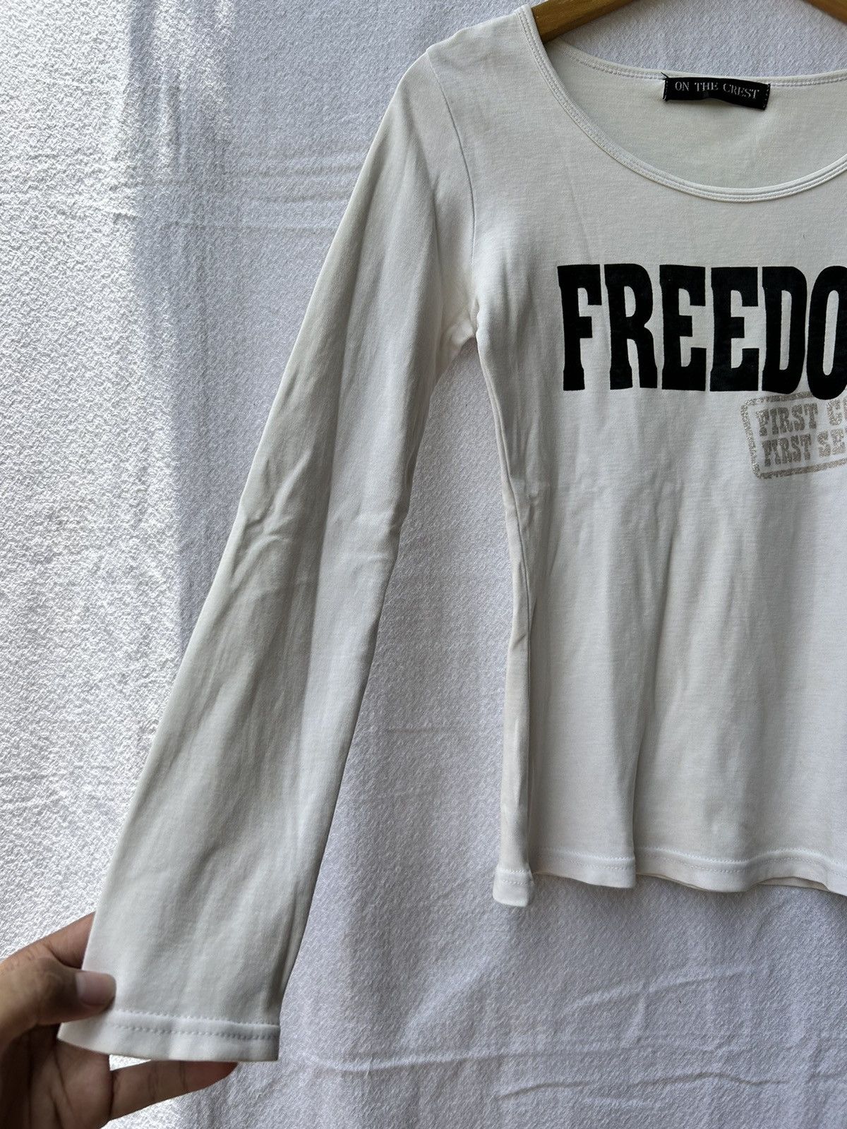 If Six Was Nine × Japanese Brand × Le Grande Bleu (L.G.B.) On the crest japanese freedom poem longsleeve Size US S / EU 44-46 / 1 - 3 Thumbnail