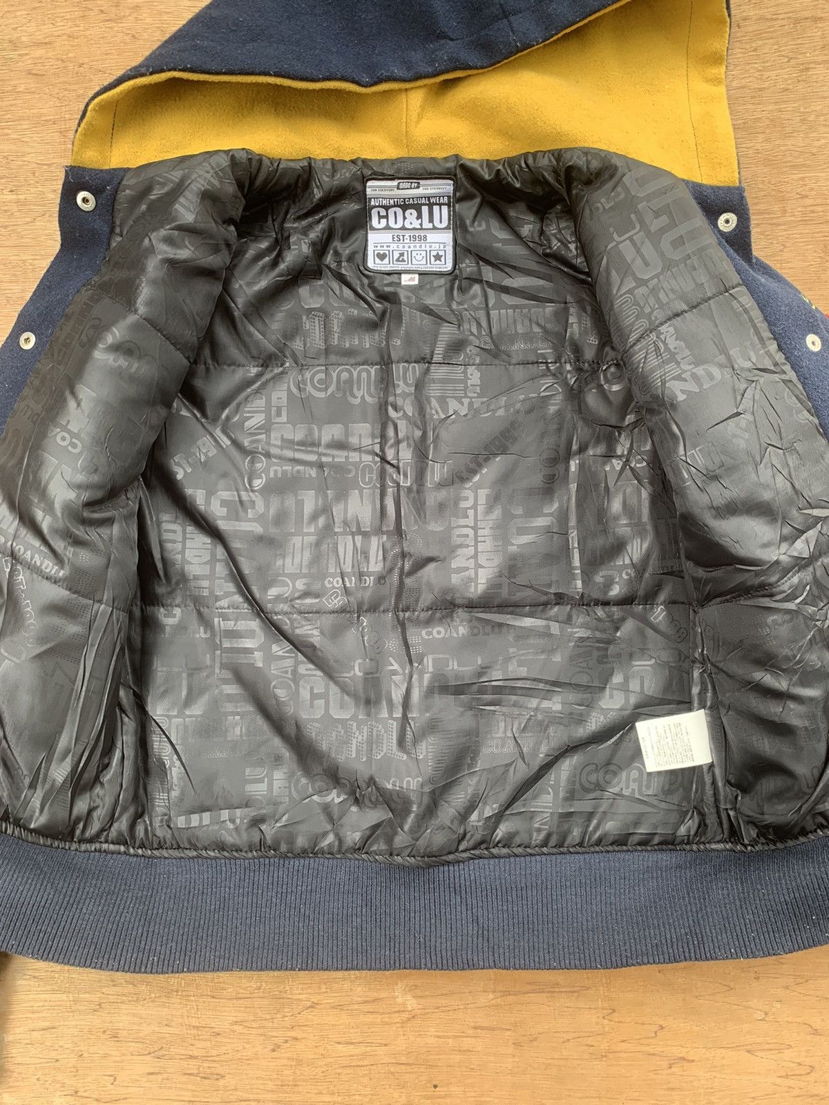 Hysteric Glamour Co&Lu Cheer American University Varsity Hoodie Jacket Size M / US 6-8 / IT 42-44 - 12 Thumbnail