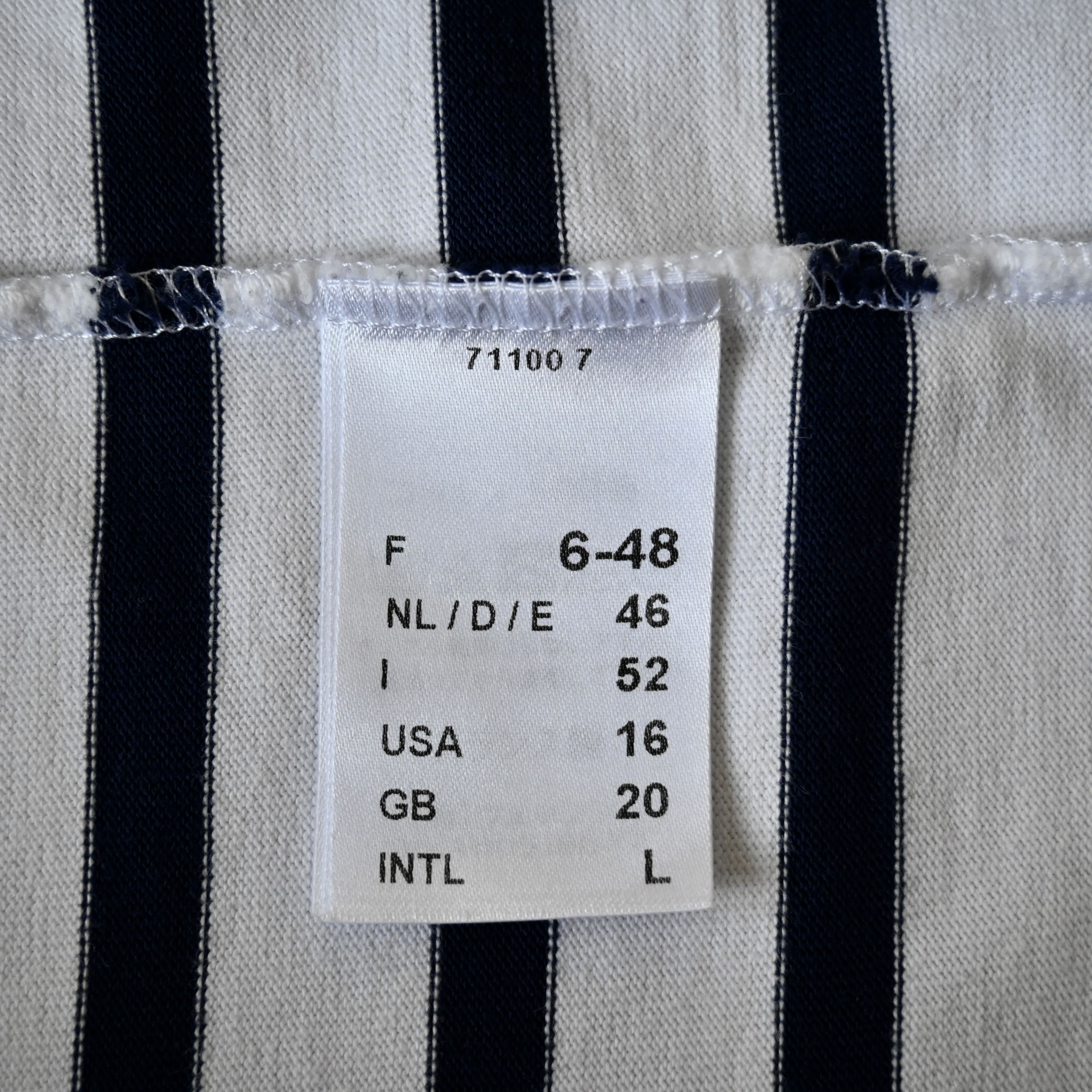 Saint James SAINT JAMES "NAVAL" authentic sailor shirt, 6/L Size US L / EU 52-54 / 3 - 11 Thumbnail