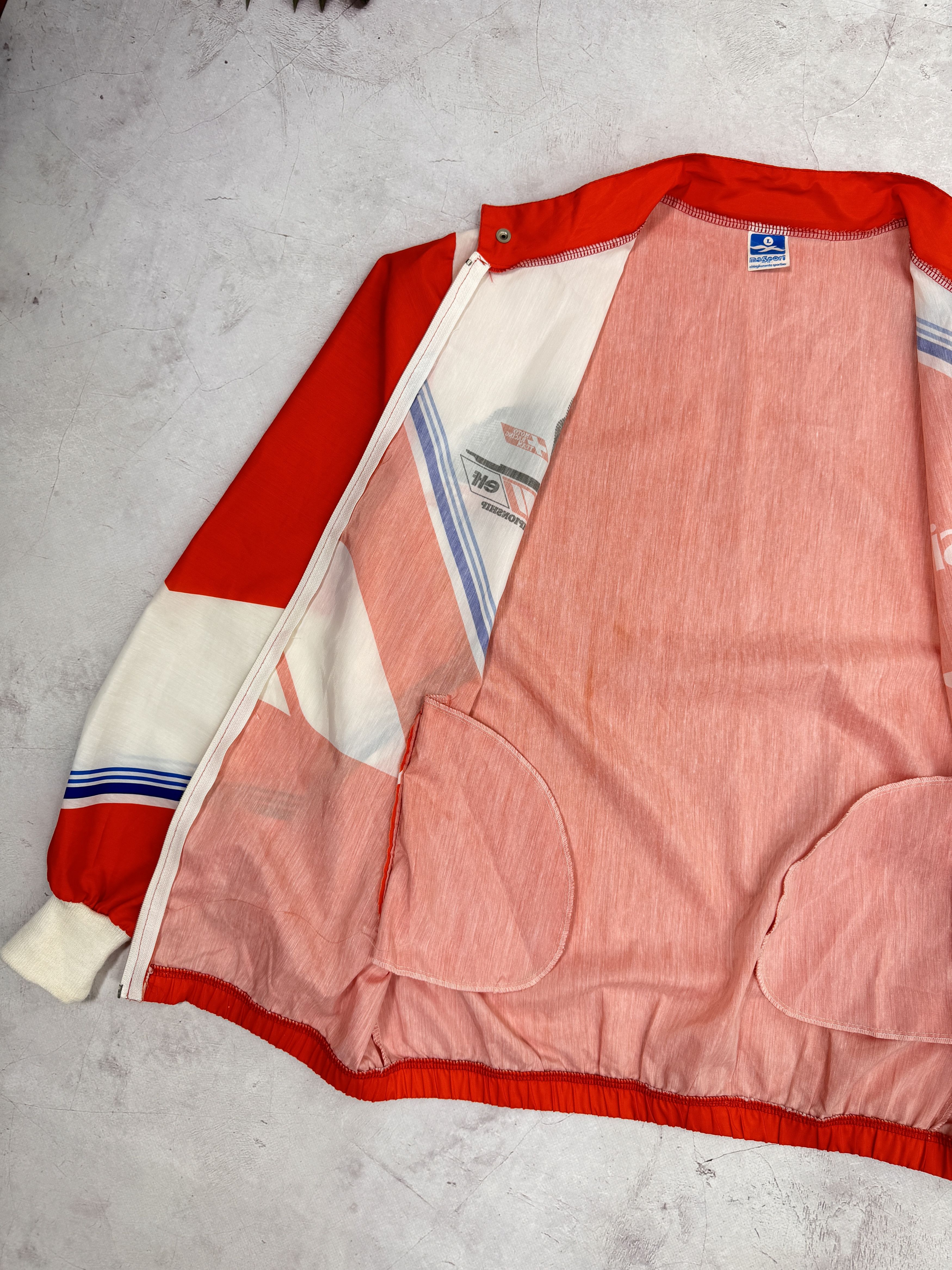 Vintage Vintage Parisienne Elf Worldchampion Jacket Swiss Moto Team Size US L / EU 52-54 / 3 - 12 Thumbnail