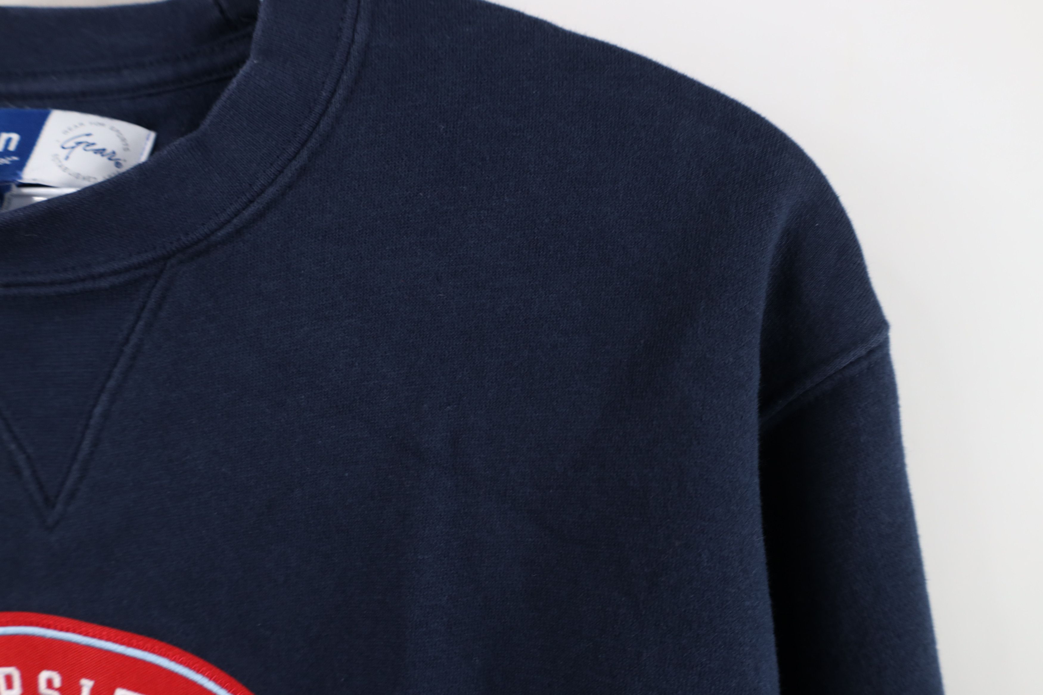 Vintage Vintage 90s Y2K University of Dayton Flyers Sweatshirt Blue Size S / US 4 / IT 40 - 8 Thumbnail