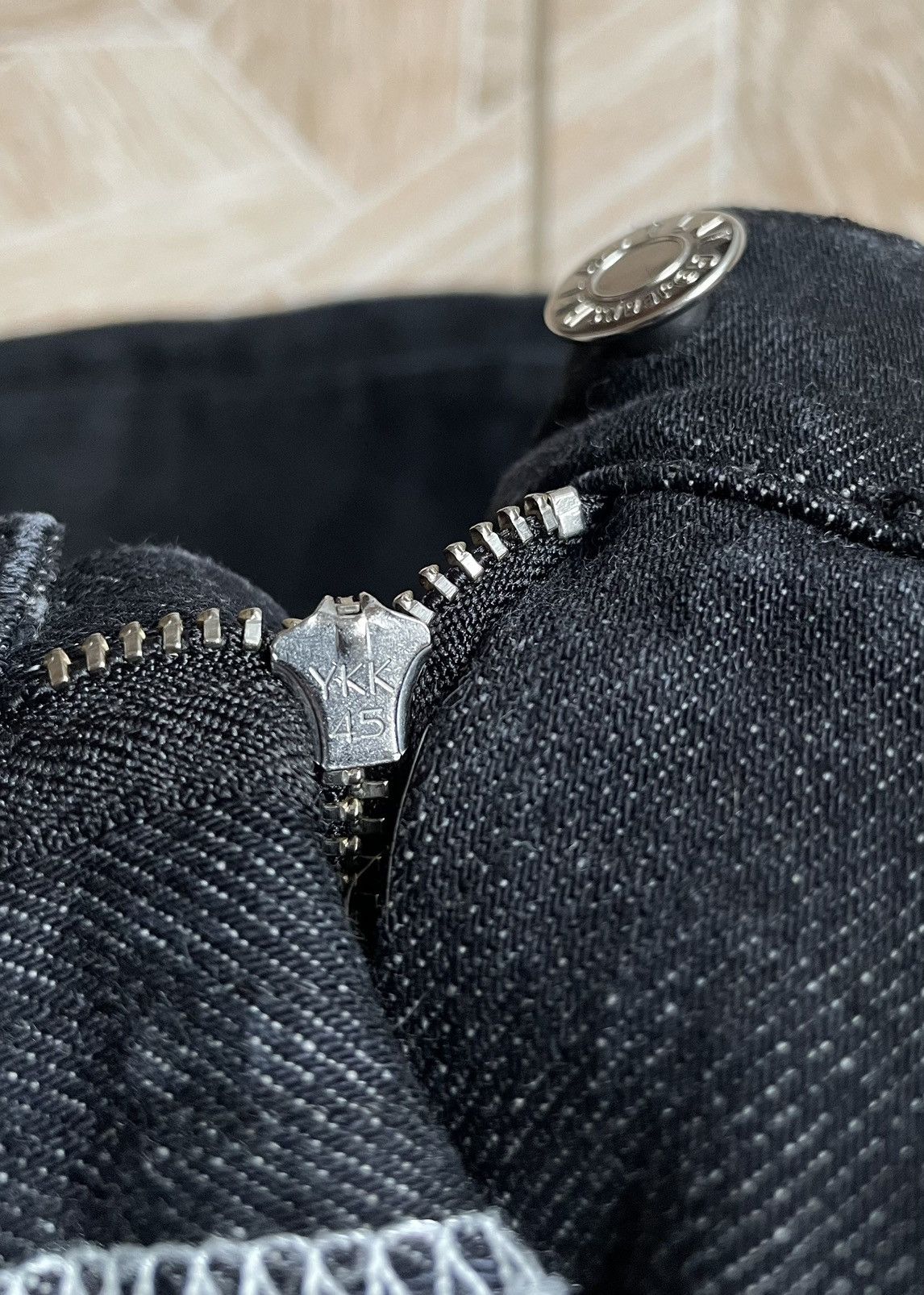 Helmut Lang Italy Helmug Lang Black Masc Hi Straight Cropped Denim Jeans Size 25" / US 0 / IT 36 - 8 Thumbnail