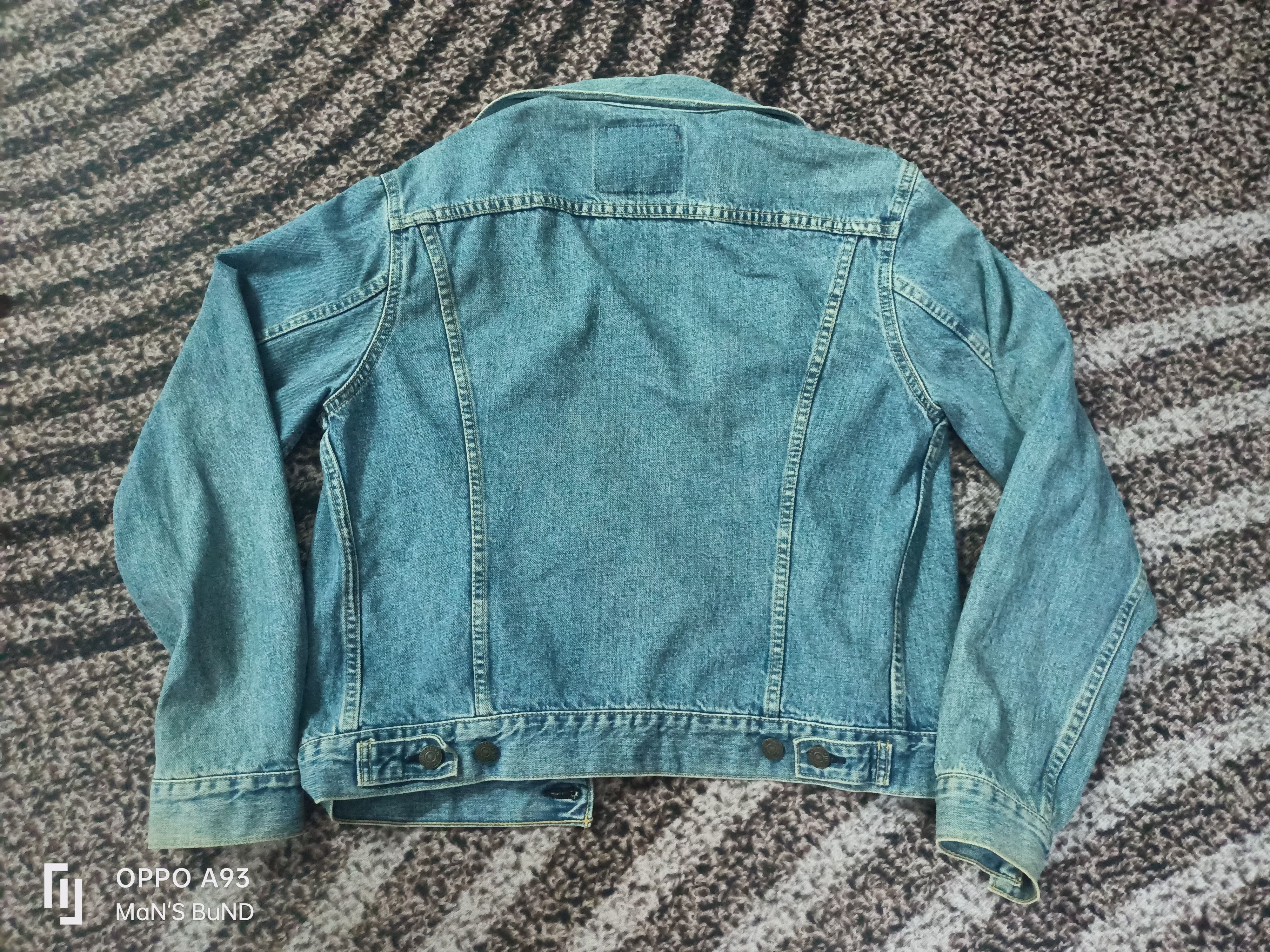Levi's Vintage 90s Levi's 71557 Big E Denim Jacket Size US M / EU 48-50 / 2 - 2 Thumbnail