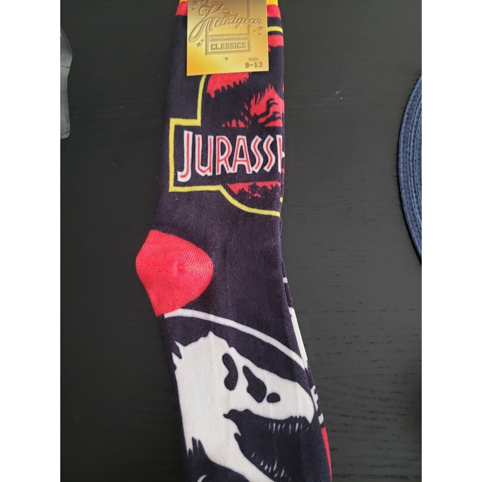 Other Jurassic Park Crew Socks Size 9-13 Black Headgear Classics Size ONE SIZE - 3 Thumbnail
